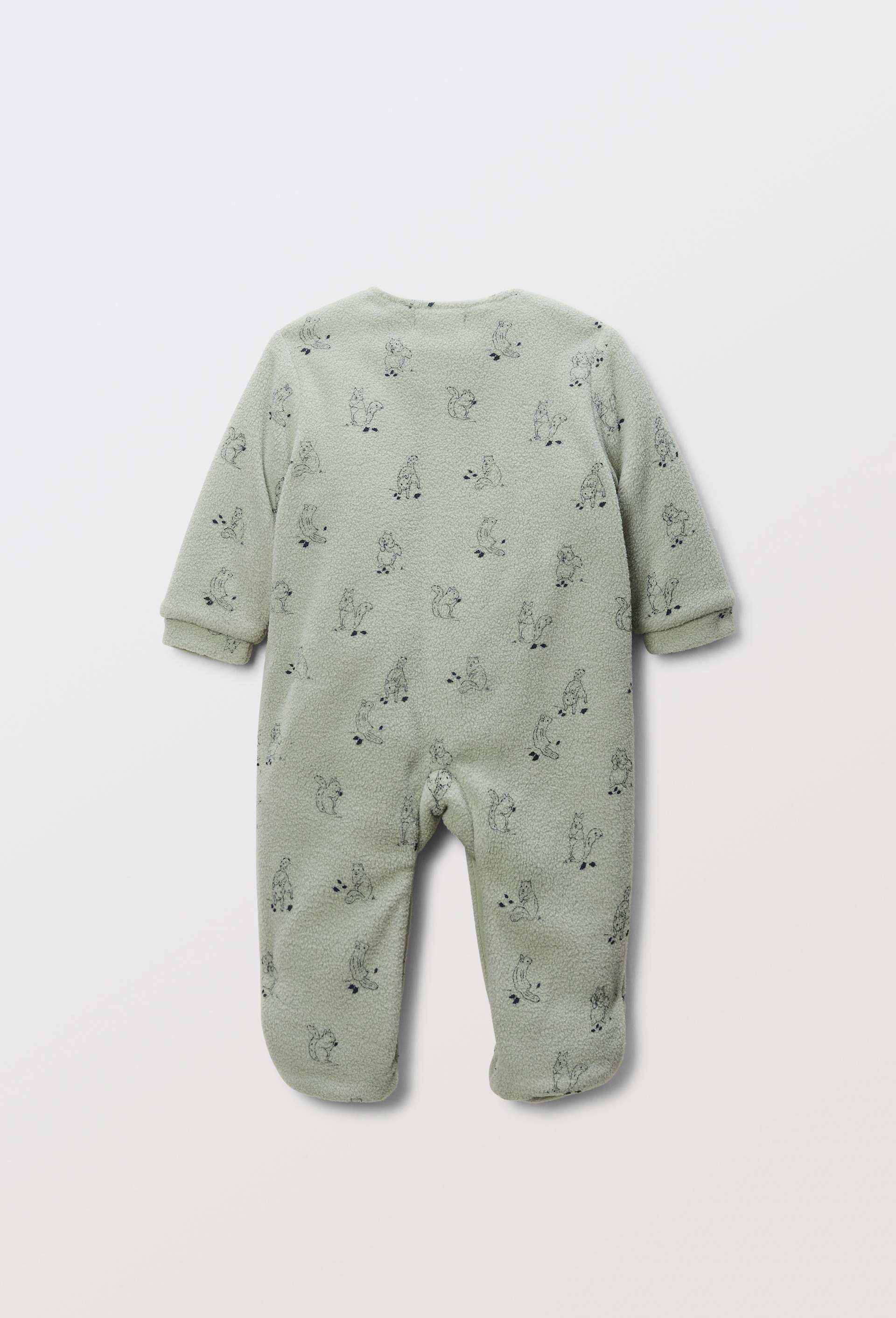 Surpyjama long imprim&eacute;, Vert clair, large image number 1