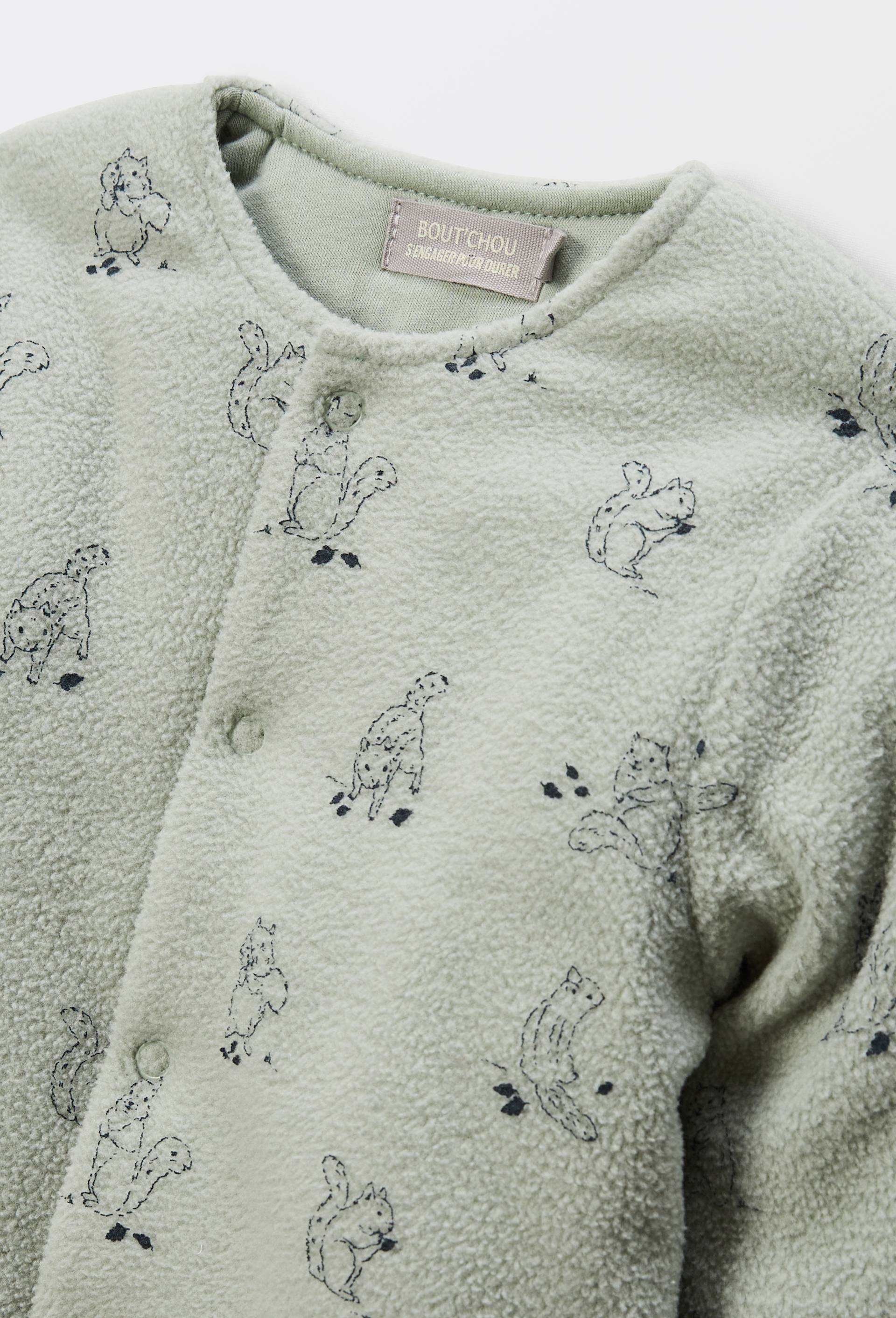 Surpyjama long imprim&eacute;, Vert clair, large image number 2.0