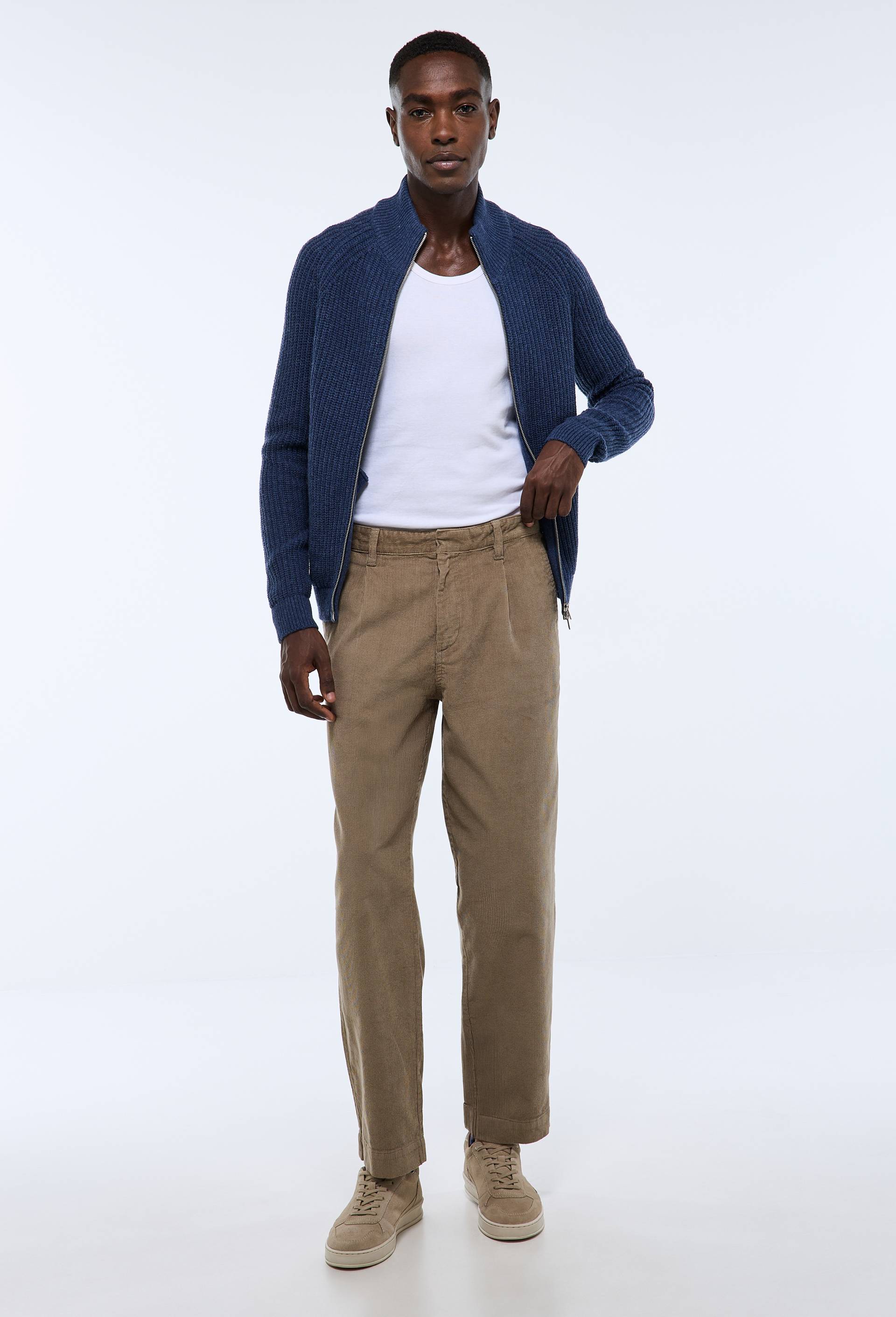 Pantalon en velours de coton BIO GOTS, Brun, large image number 0