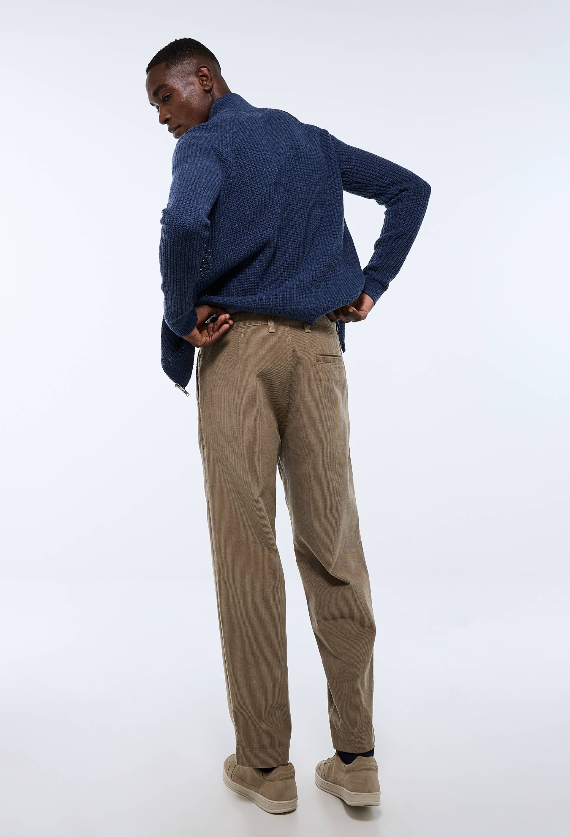Pantalon en velours de coton BIO GOTS, Brun, large image number 1.0
