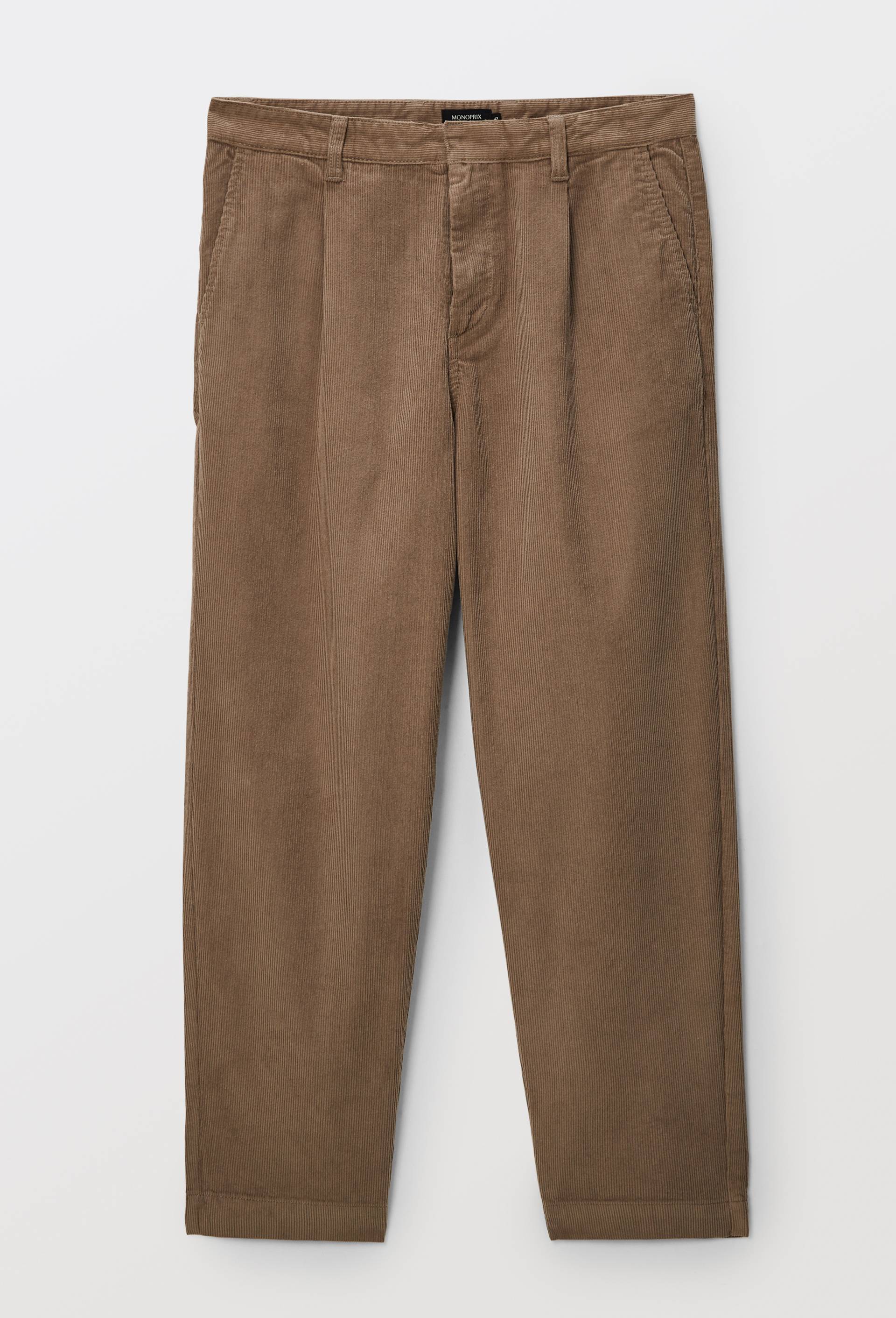 Pantalon en velours de coton BIO GOTS, Brun, large image number 2