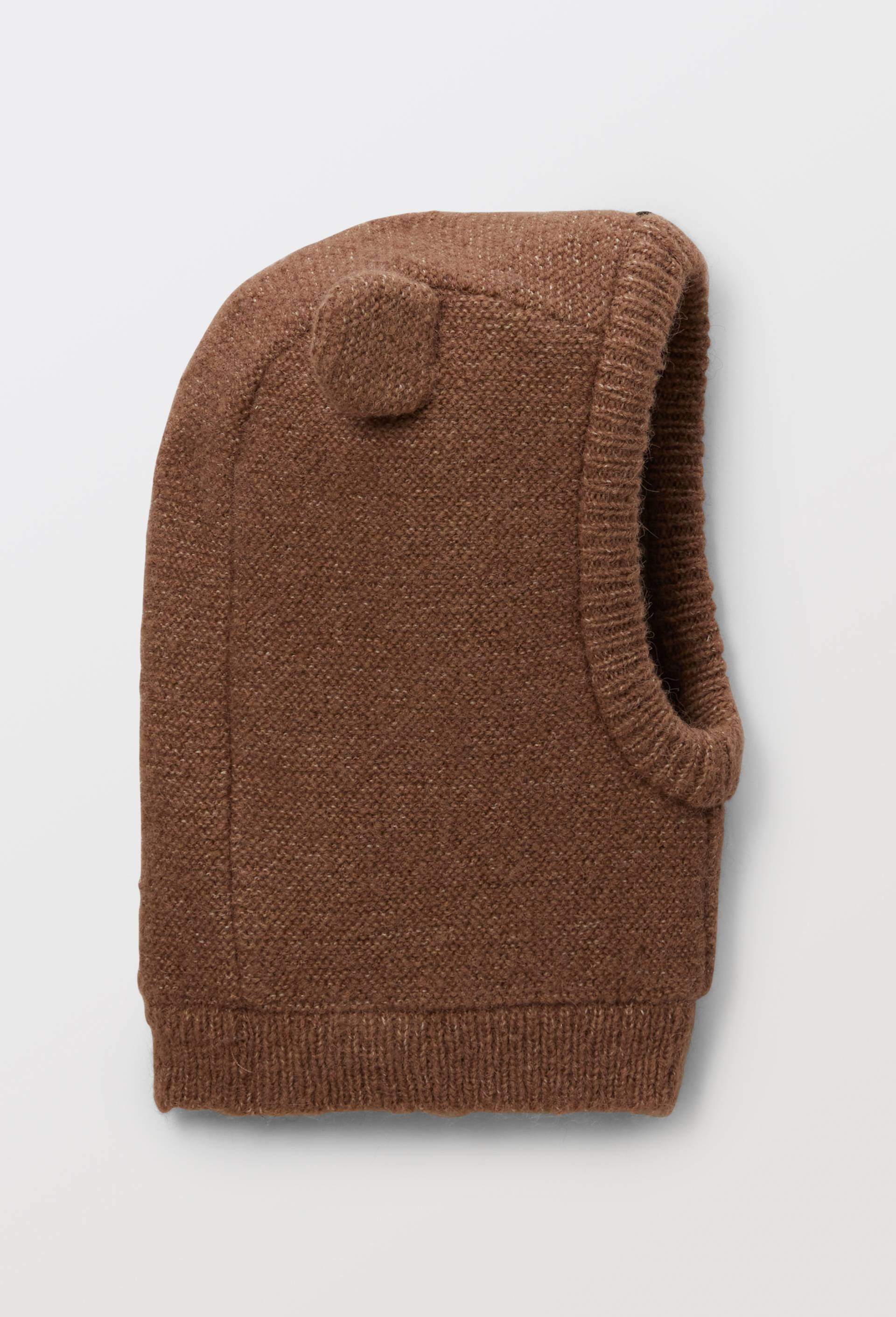 Cagoule en maille doubl&eacute;e polaire, Beige fonc&eacute;, large image number 0.0