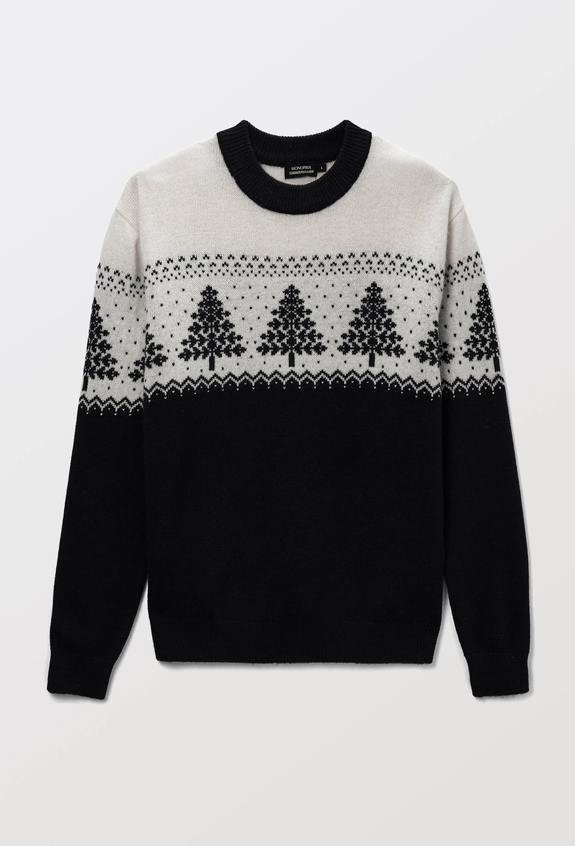 Générique Pull Noël Homme Moche Imprimé Imitation Drôle Unisexe Femme Garçons Sweat-Shirt Col Rond Pull Homme Manches Longues Décontracté Sportif Sweat Shirt T Shirt Grande Taille