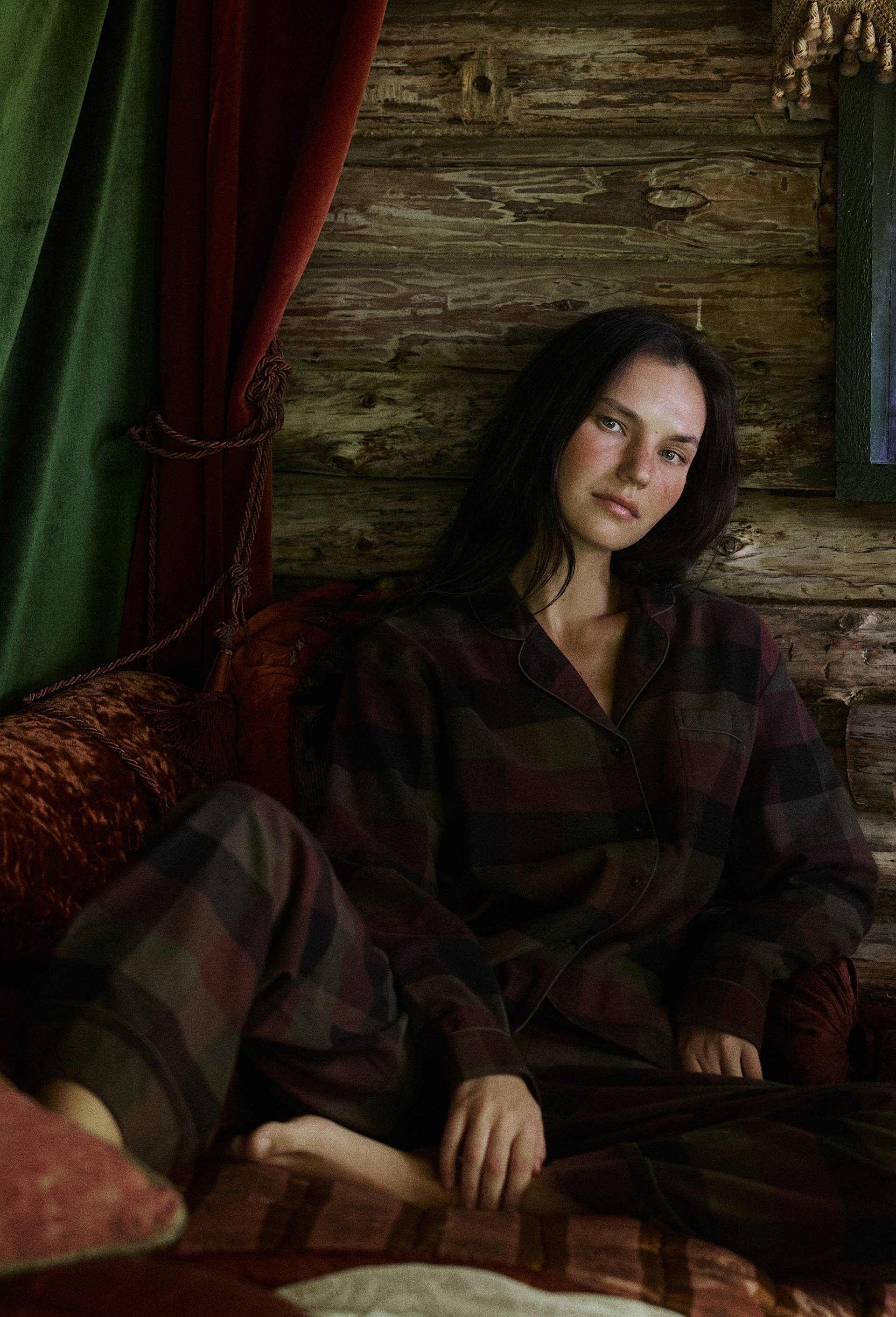 Pyjama vichy en coton graté - MONOPRIX - Modalova