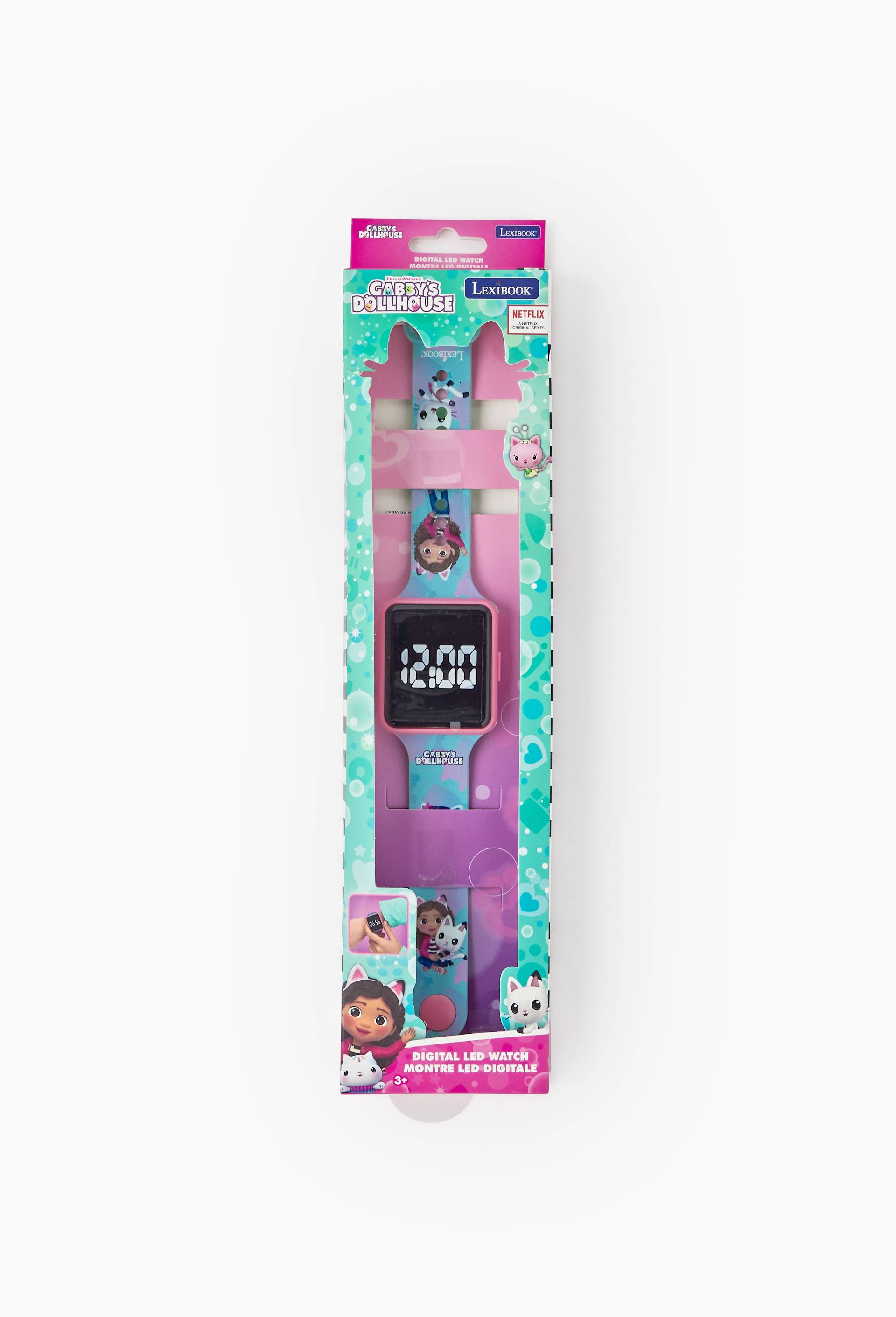 Montre LED Digitale Gabby et la maison Magique, Multicolore, large image number 1