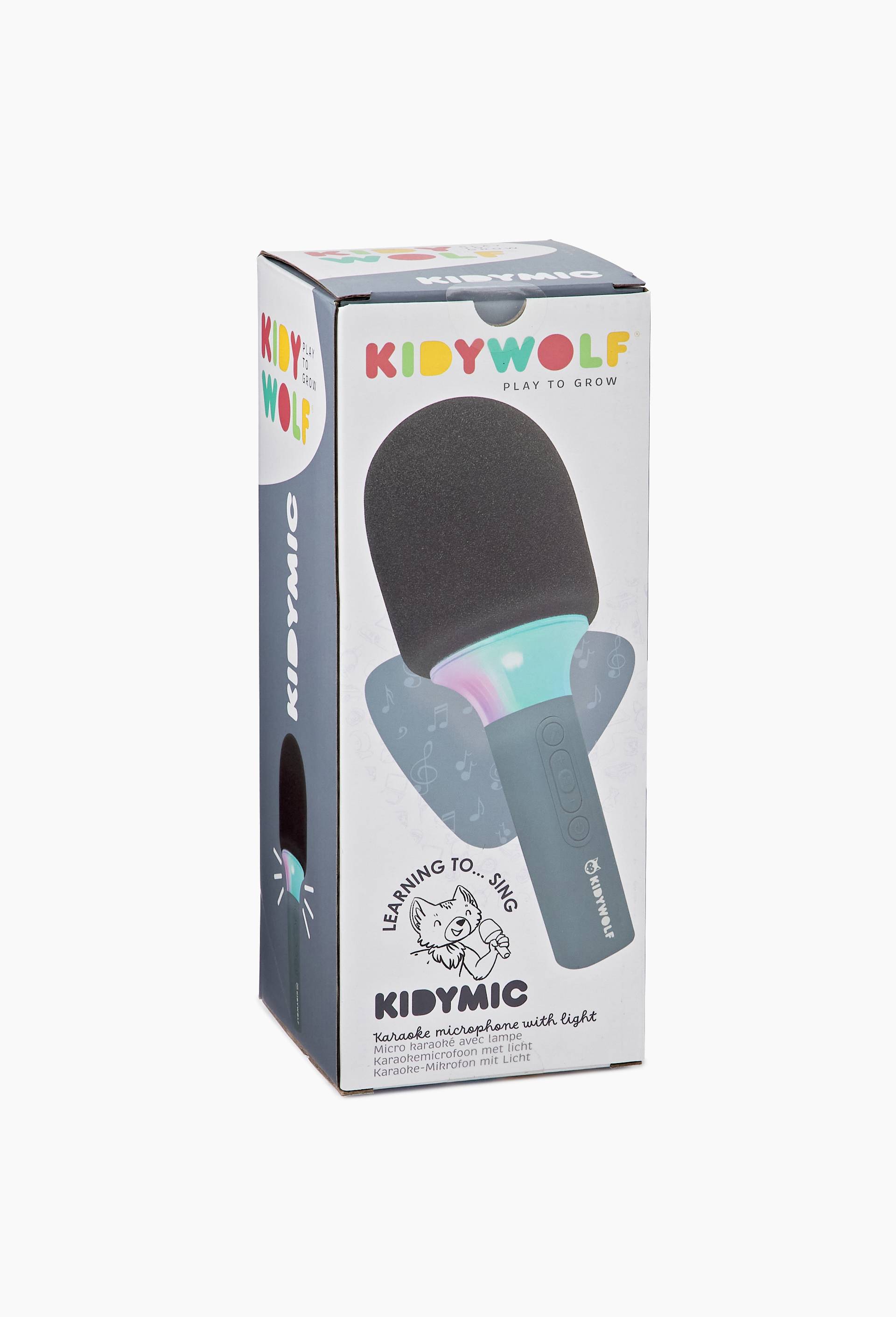 Micro karaok&eacute; Kidymic bleu - Kidywolf, Multicolore, large image number 1