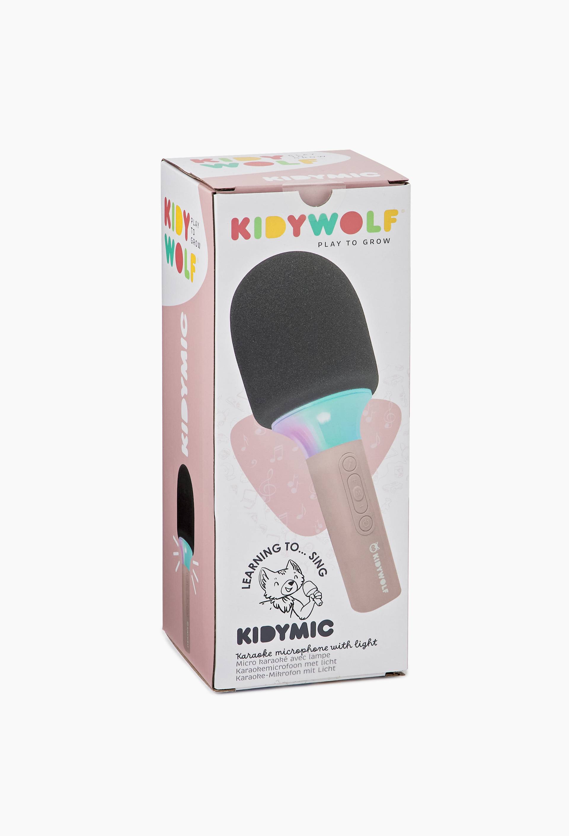 Micro karaok&eacute; Kidymic rose - Kidywolf, Multicolore, large image number 1