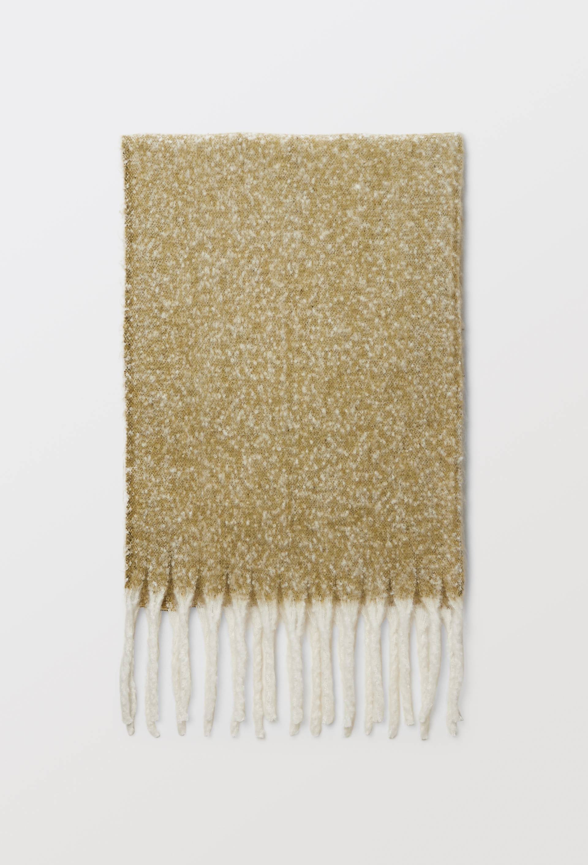 Echarpe chaude, mati&egrave;re recycl&eacute;e, Beige, large image number 0