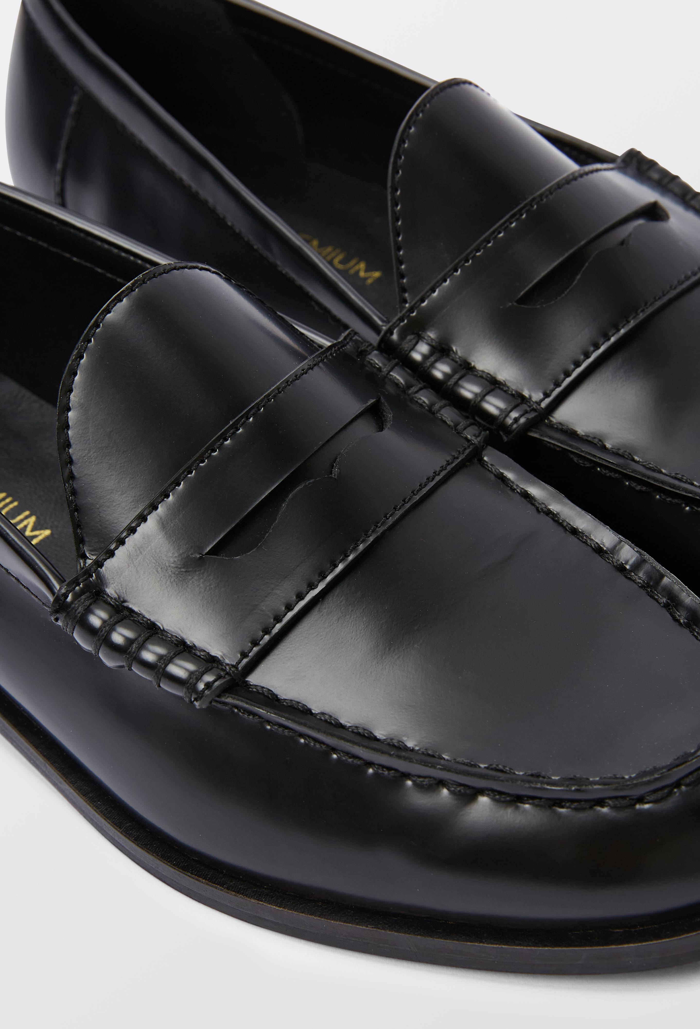Mocassins en cuir, Noir, large image number 2