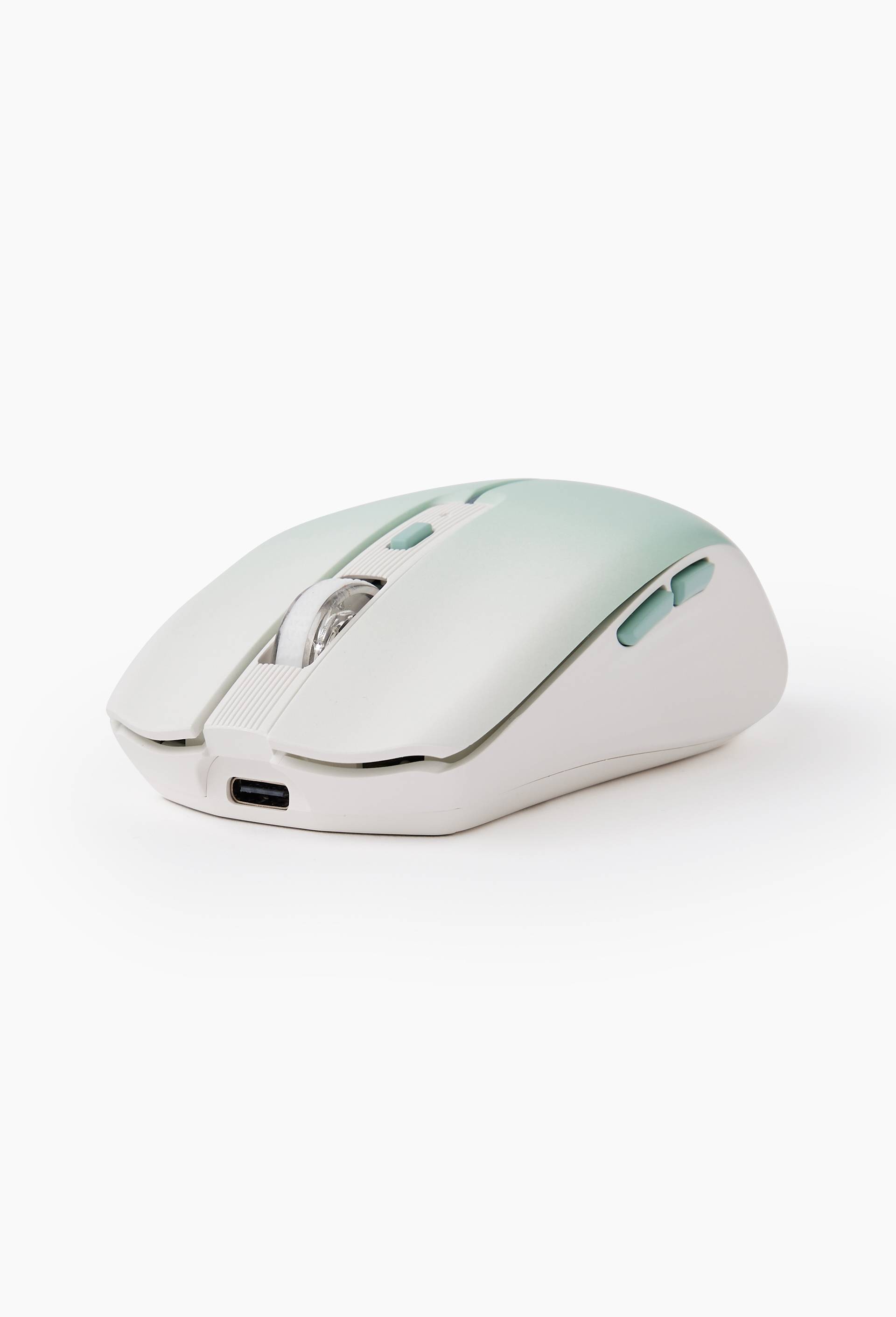 Souris sans fil rechargeable bluetooth, Blanc, large image number 1