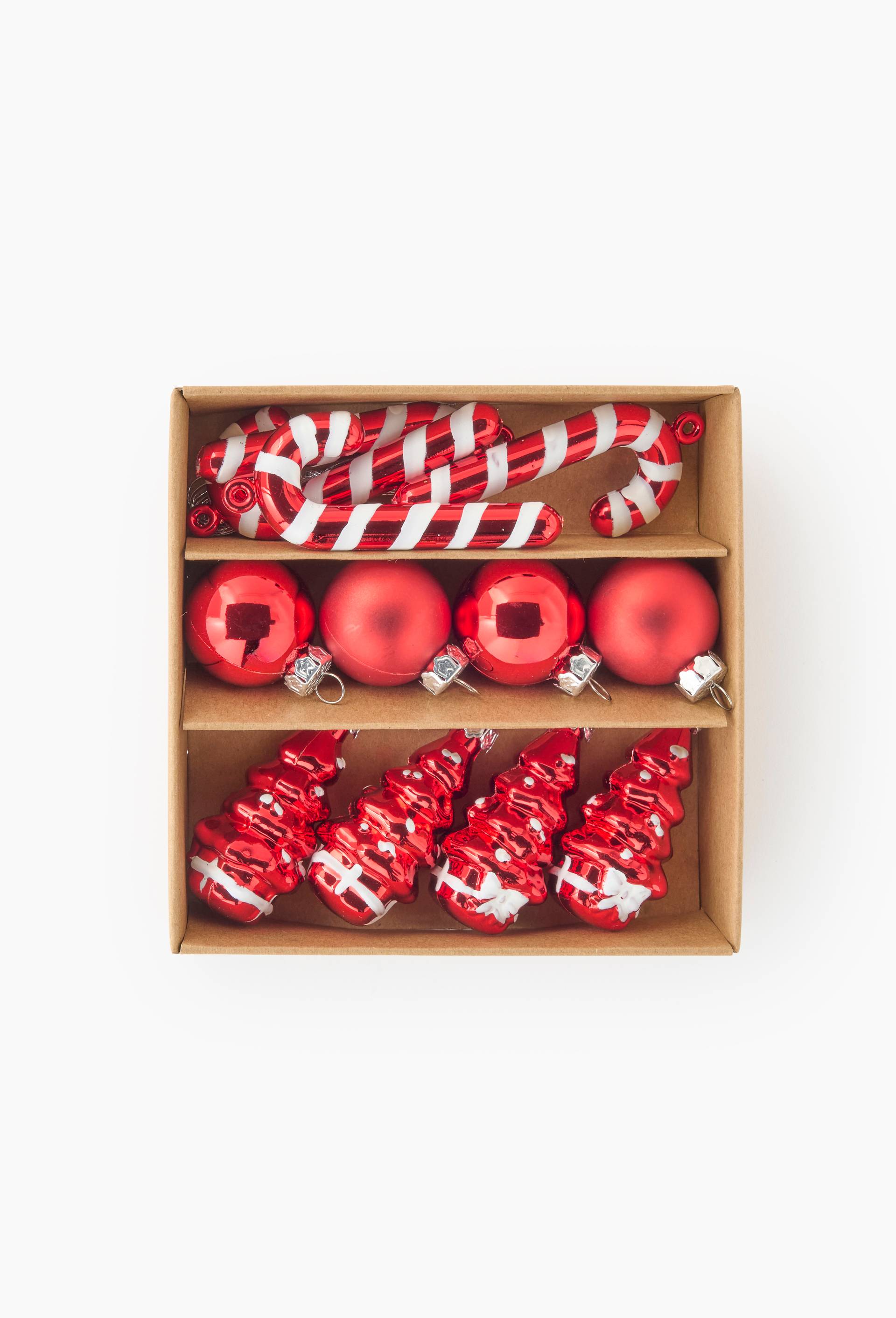 Boite multi ornements, en plastique, Rouge, large image number 1.0