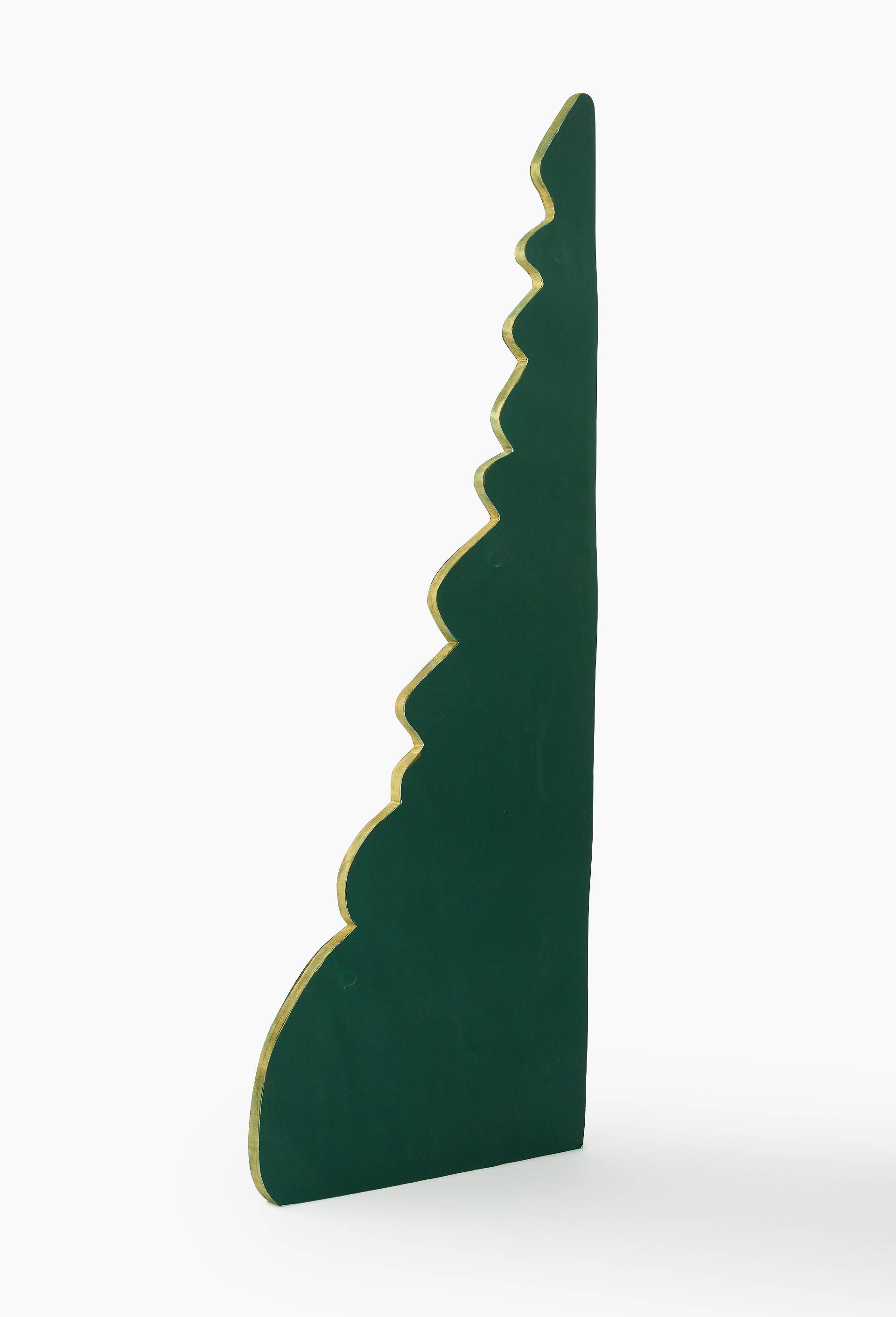 Sapin, 80cm, en papier, Vert fonc&eacute;, large image number 1