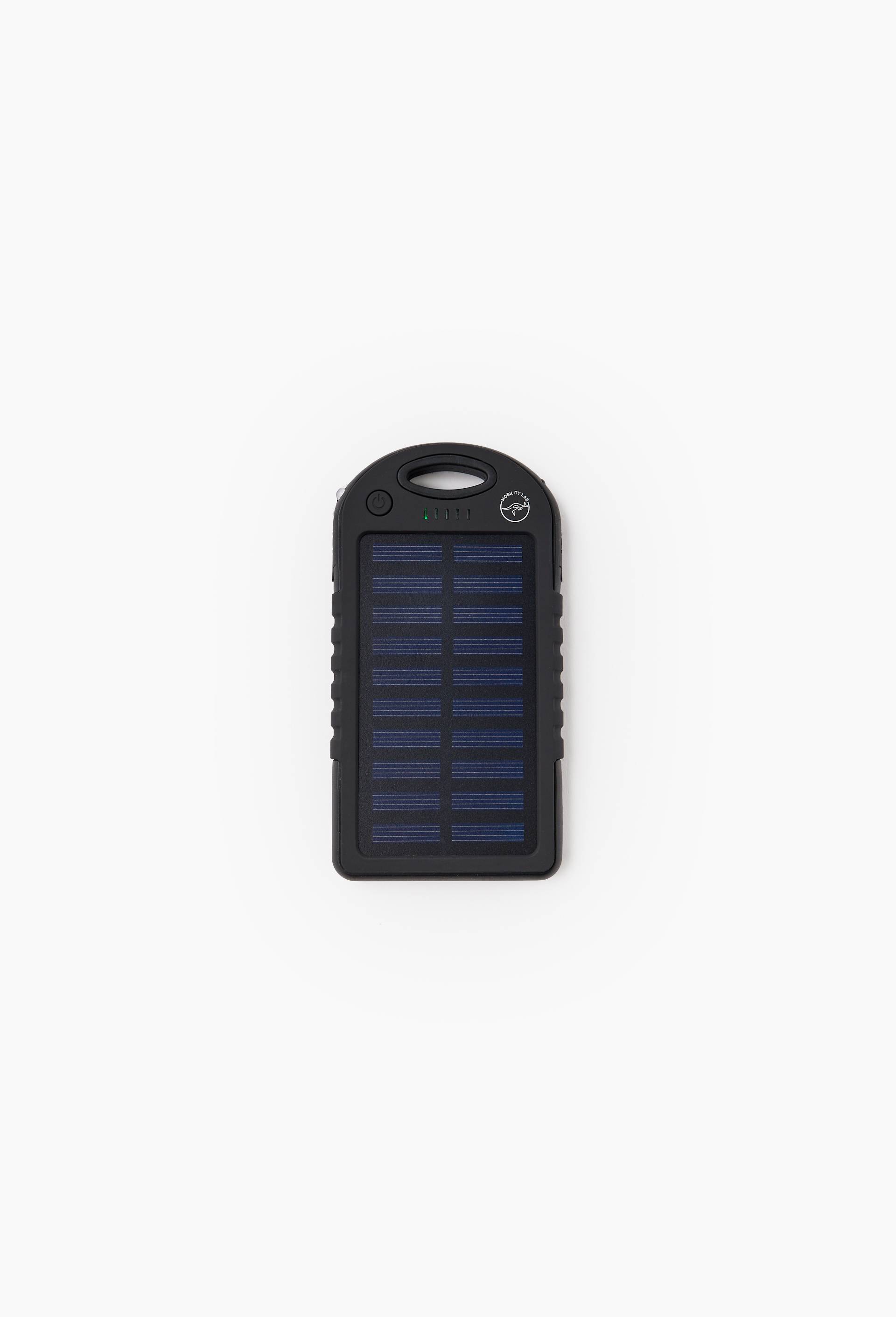 BATTERIE EXTERNE 5 000MAH 10W SOLAIRE, Noir, large image number 0