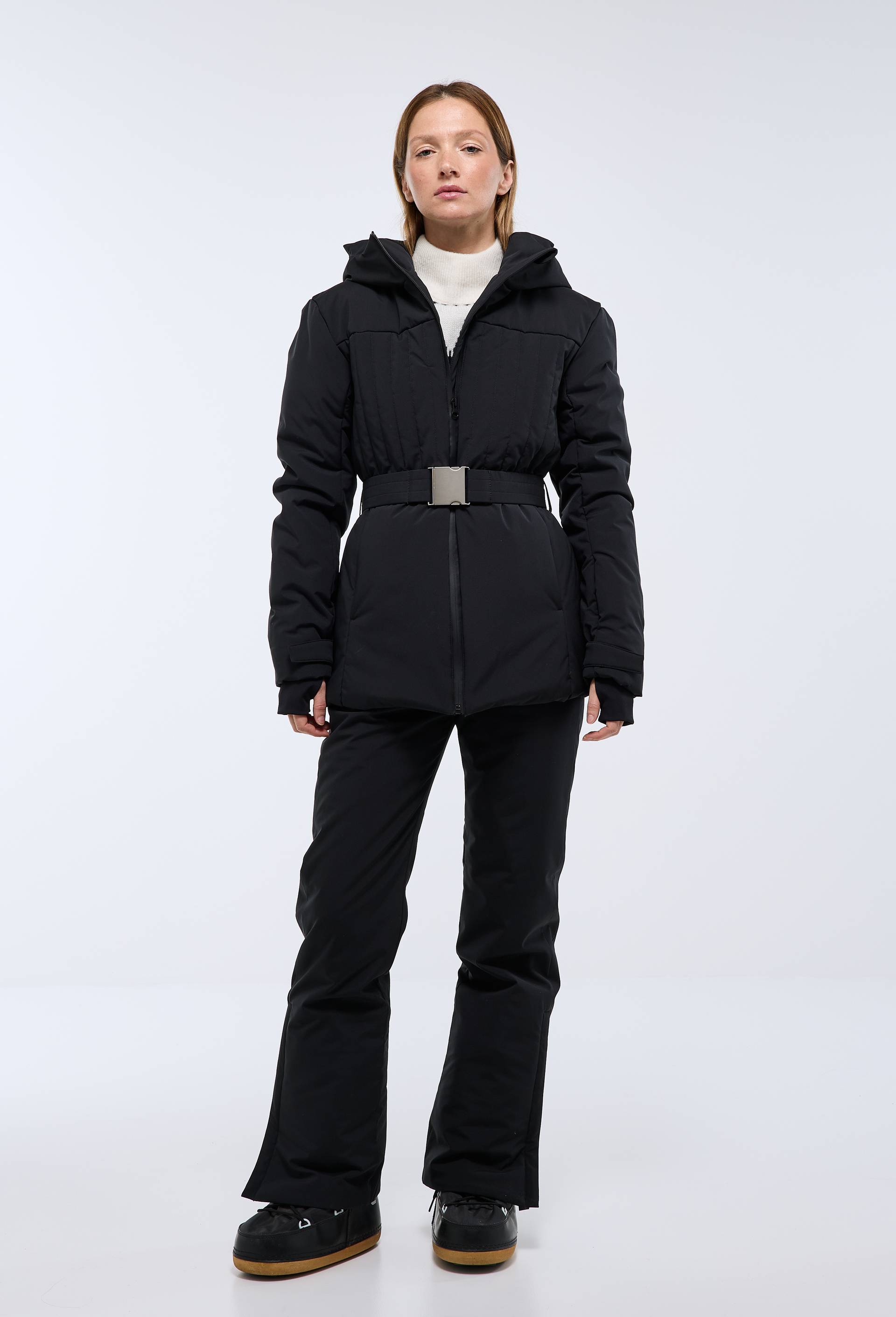 Veste de ski technique, Noir, large image number 1.0