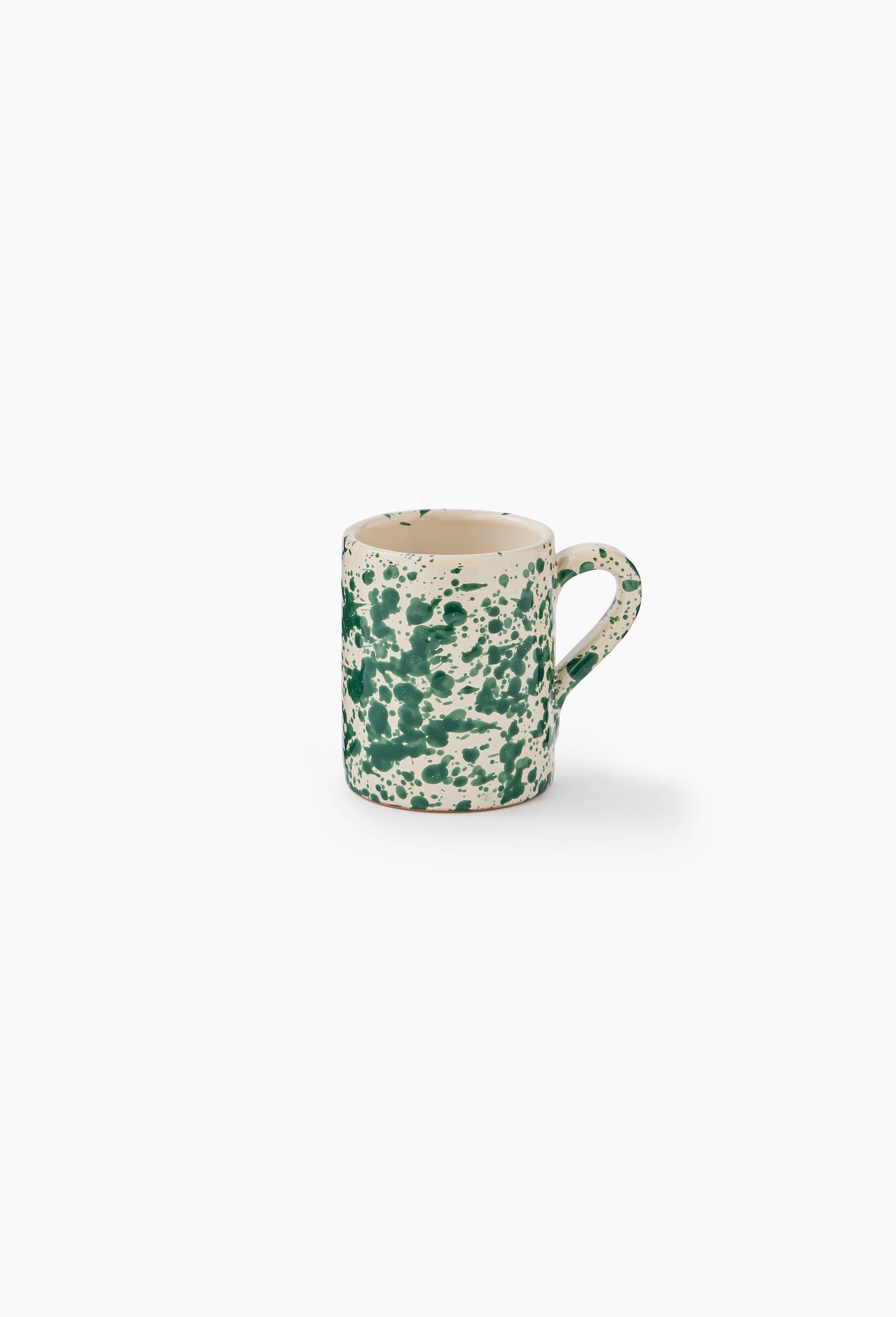 Mug finition tachet&eacute;e, 32cl, Blanc, large image number 0