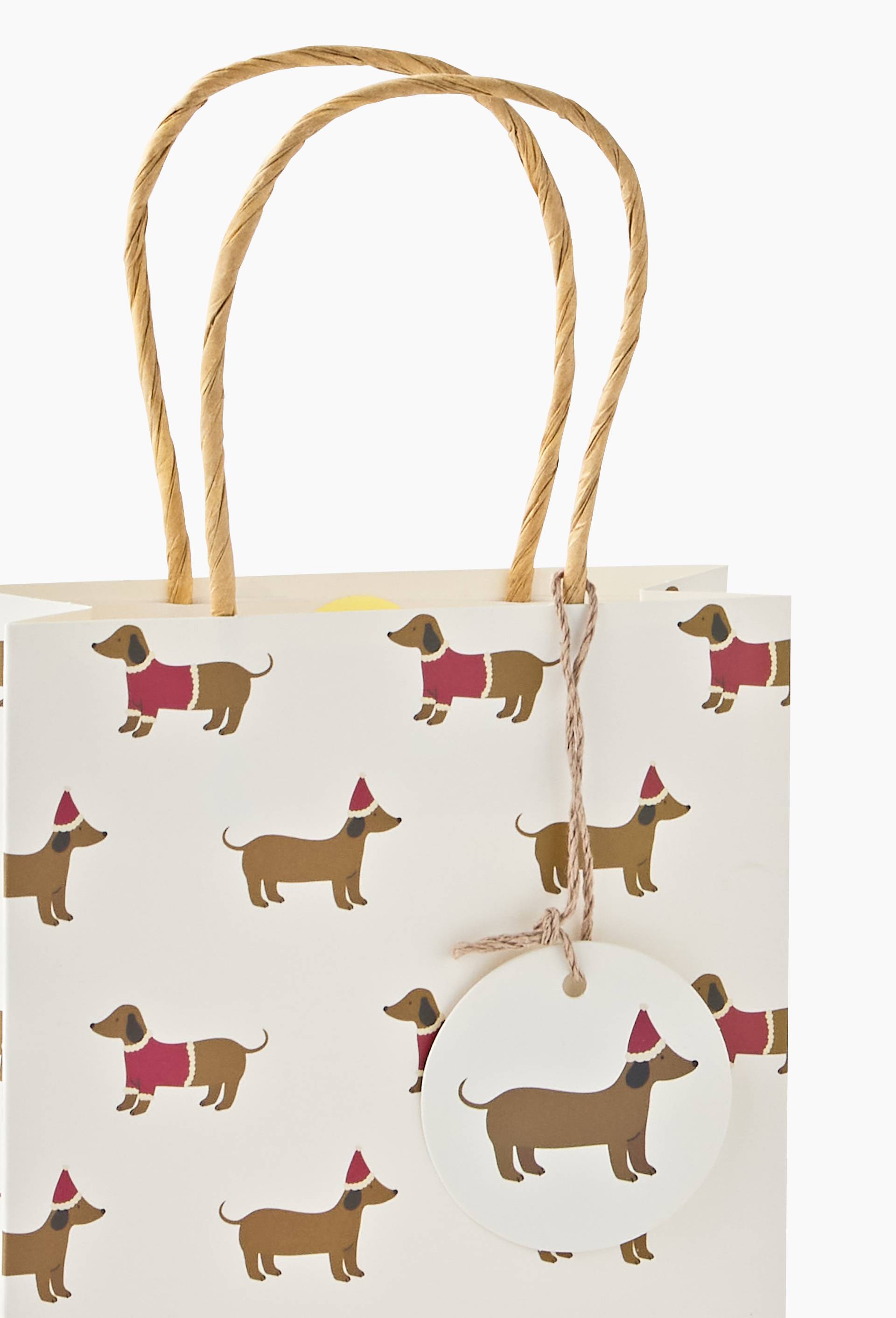 Sac cadeau, taille S, Ecru, large image number 1.0