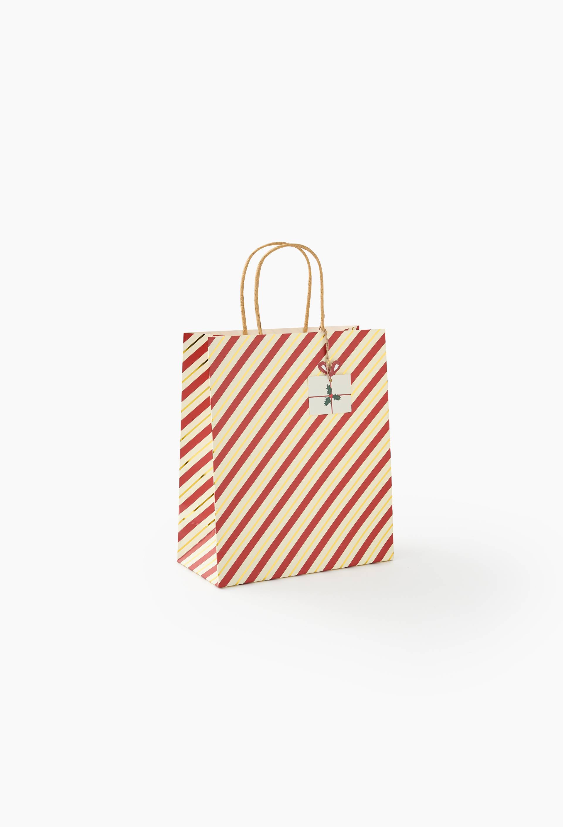 Sac cadeau, taille M, Rouge, large image number 0