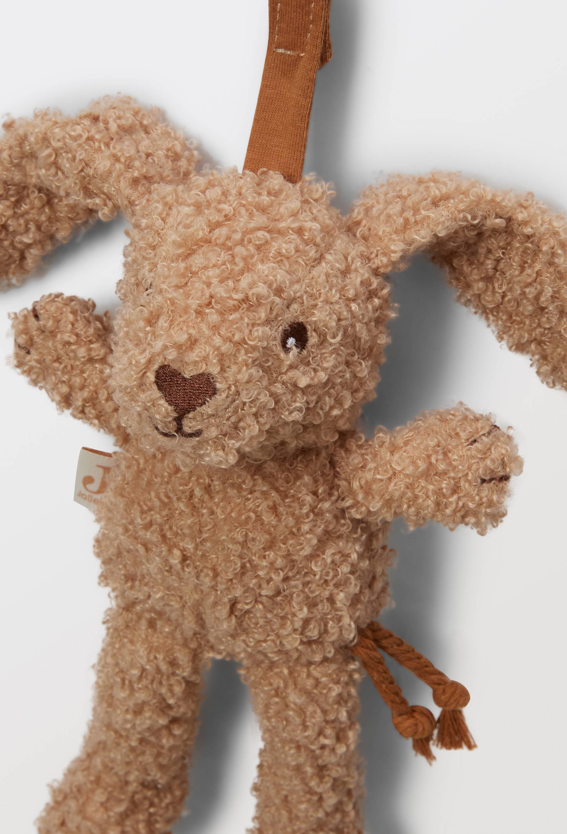 Peluche d'activit&eacute; en forme de lapin, Brun clair, large image number 1.0