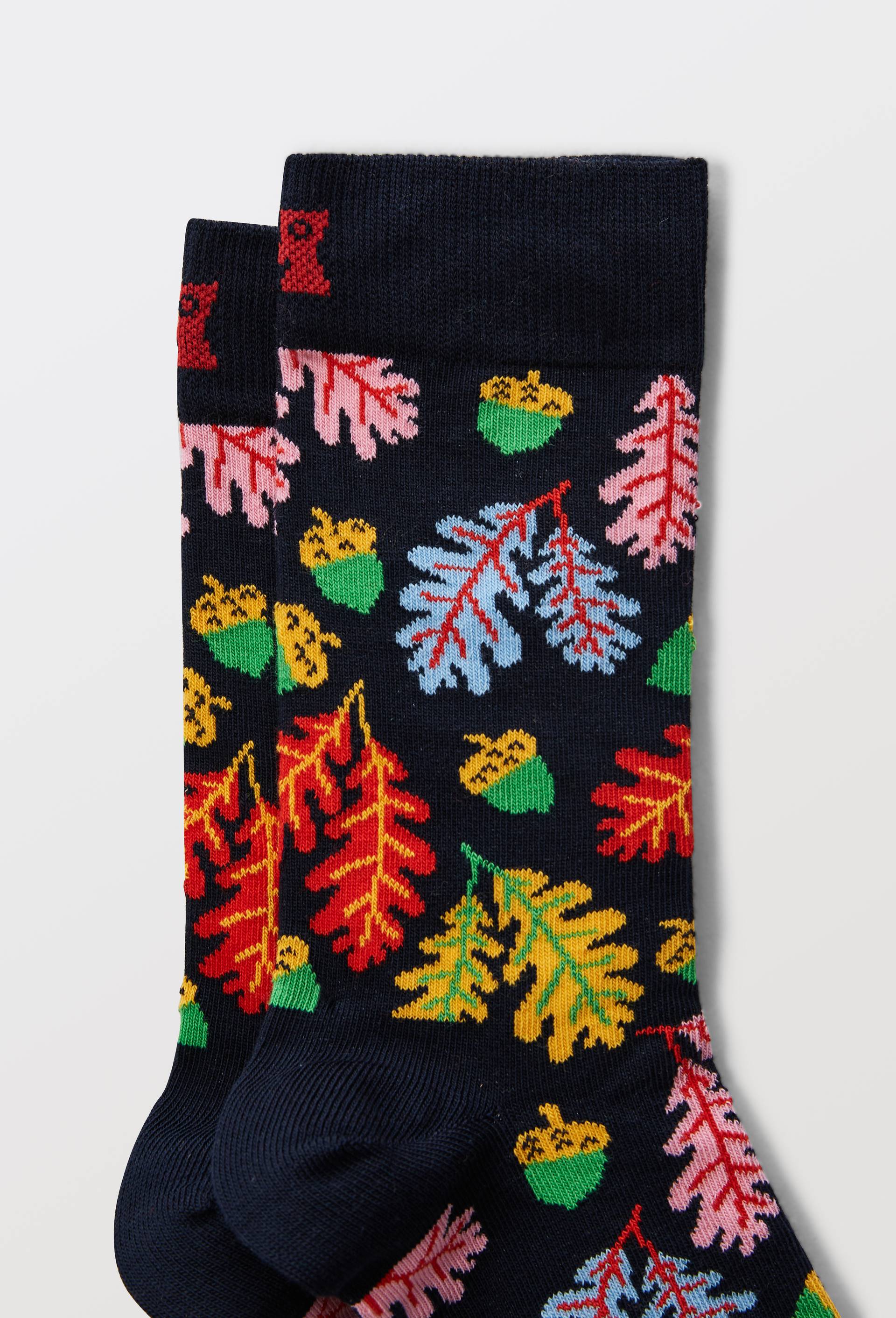 Paire de chaussettes en coton fantaisie Happy Socks, Bleu fonc&eacute;, large image number 2