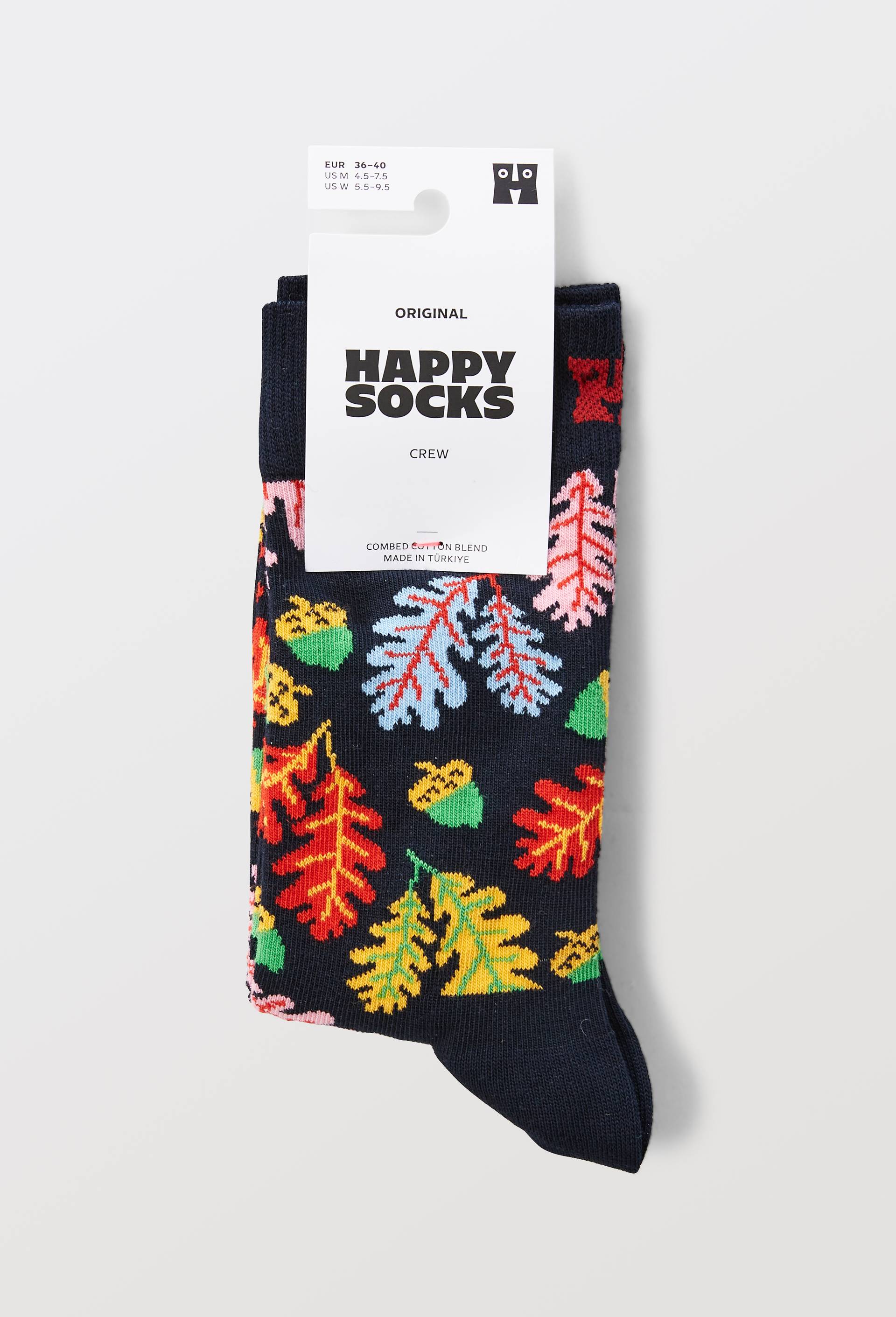 Paire de chaussettes en coton fantaisie Happy Socks, Bleu fonc&eacute;, large image number 3.0