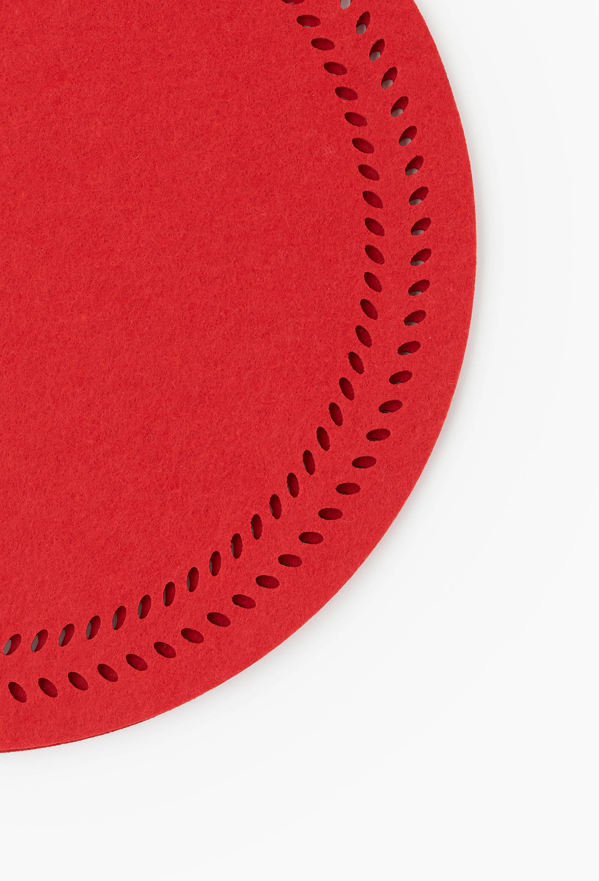 Lot de 2 sets de table en feutrine, Rouge, large image number 1