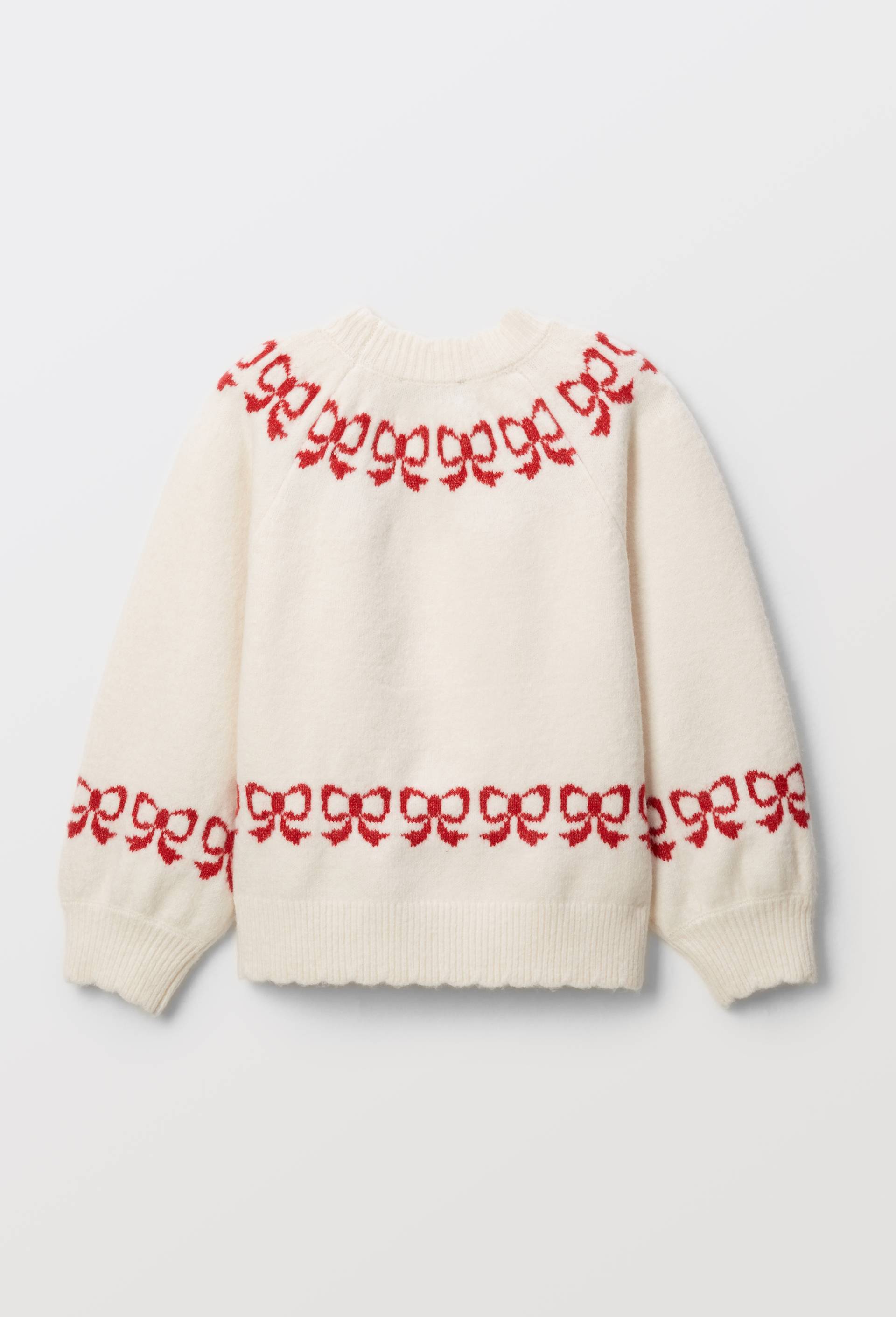 Pull jacquard, Beige clair, large image number 1.0