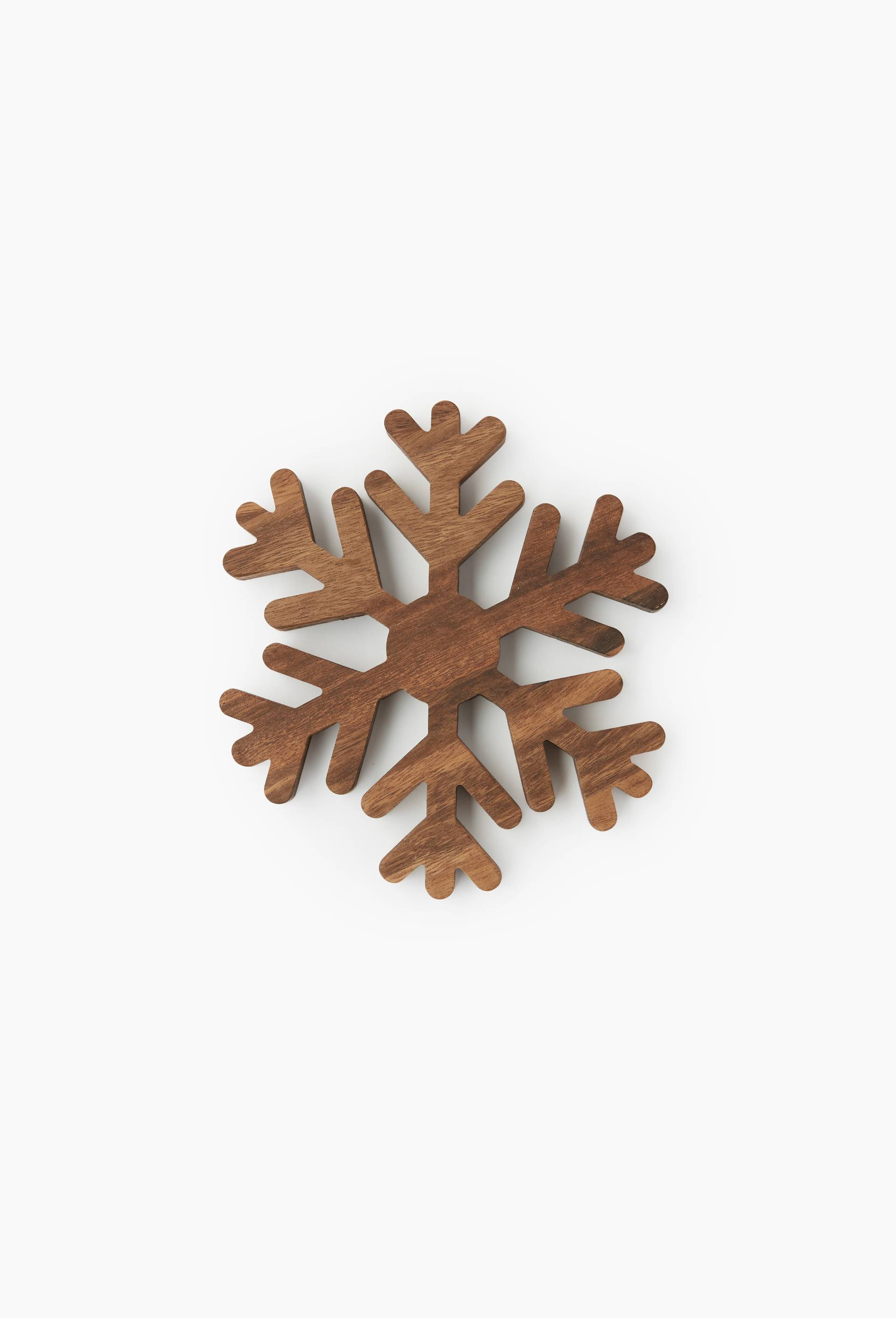 Dessous de plat, 18cm, en bois d'acacia, Beige clair, large image number 0