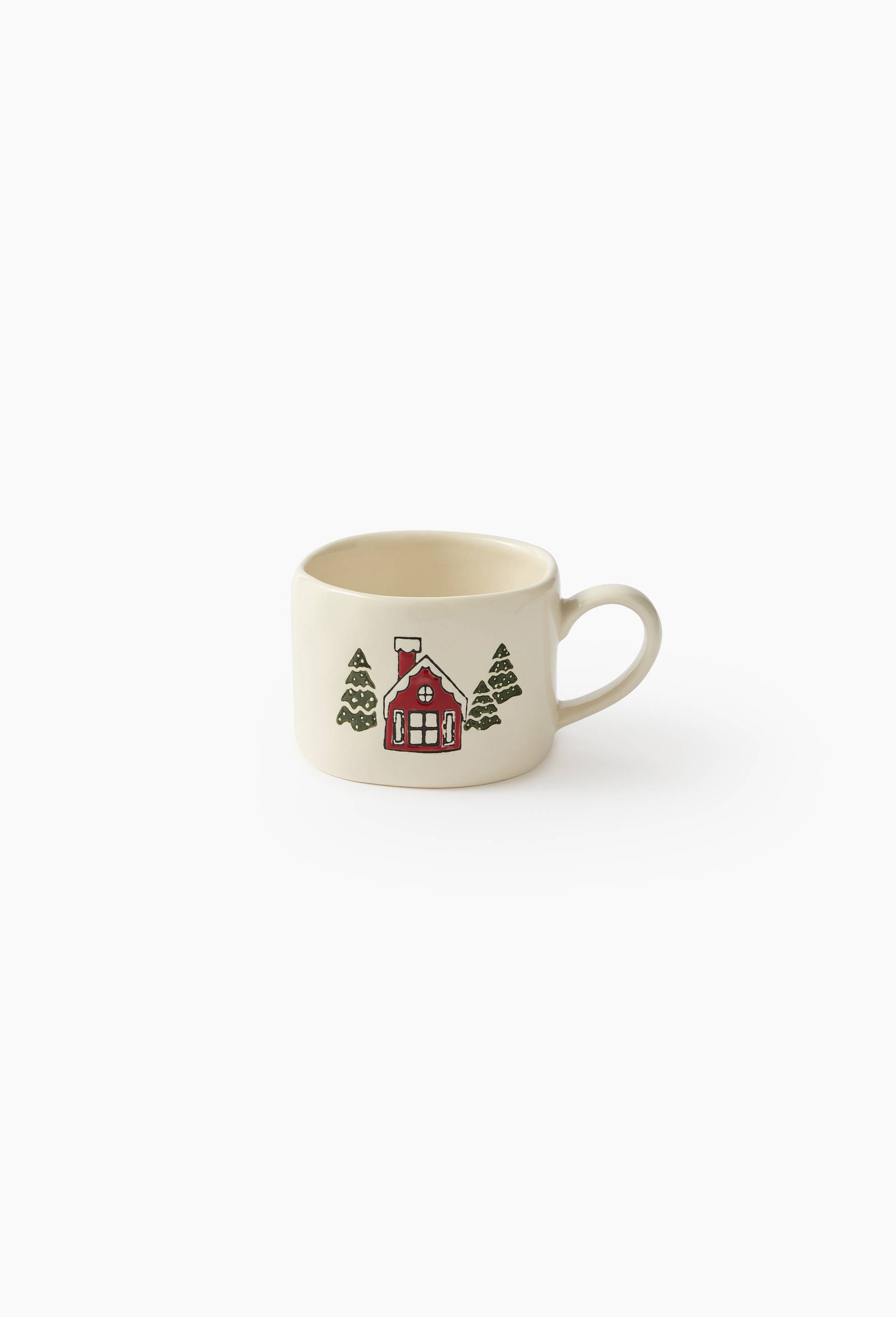 Mug finition imprim&eacute;e, 30cl, Blanc, large image number 0