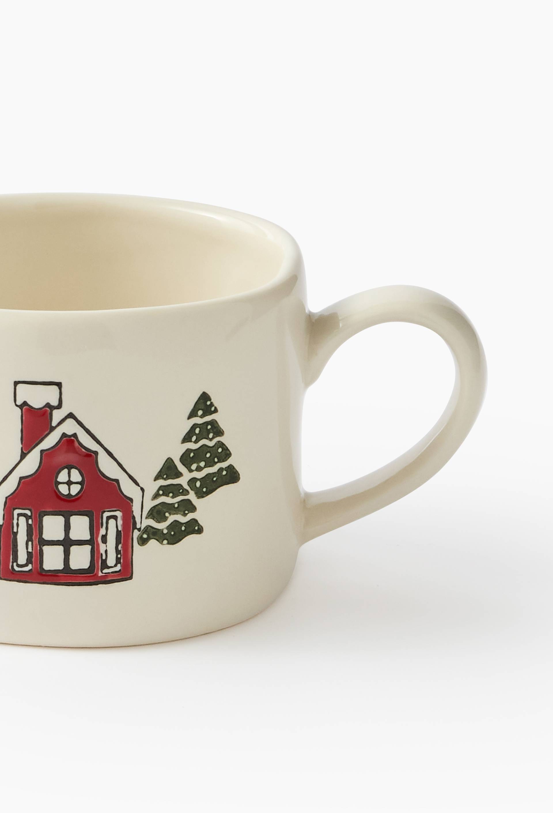 Mug finition imprim&eacute;e, 30cl, Blanc, large image number 1.0