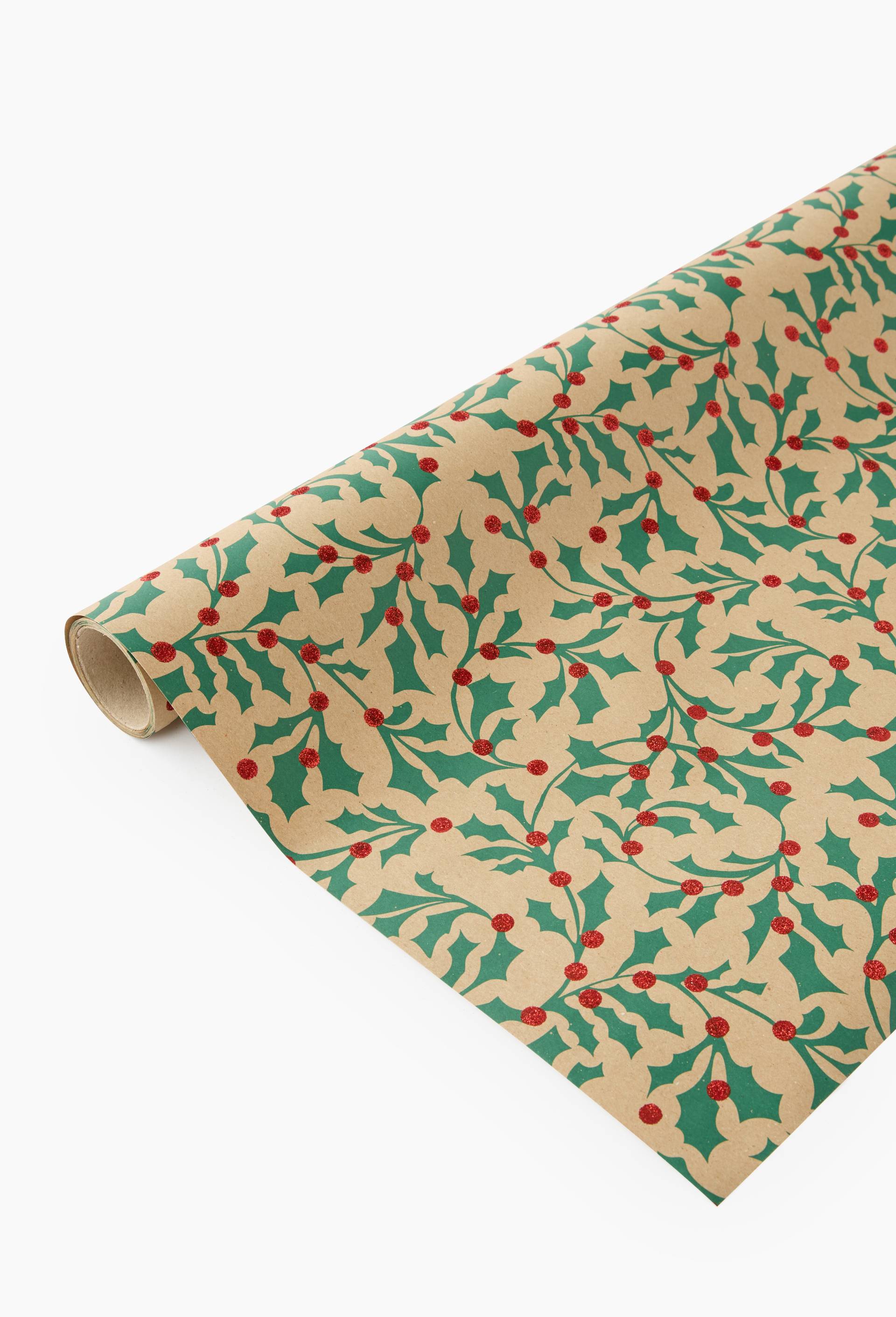 Papier cadeau, 2m, Brun, large image number 0.0