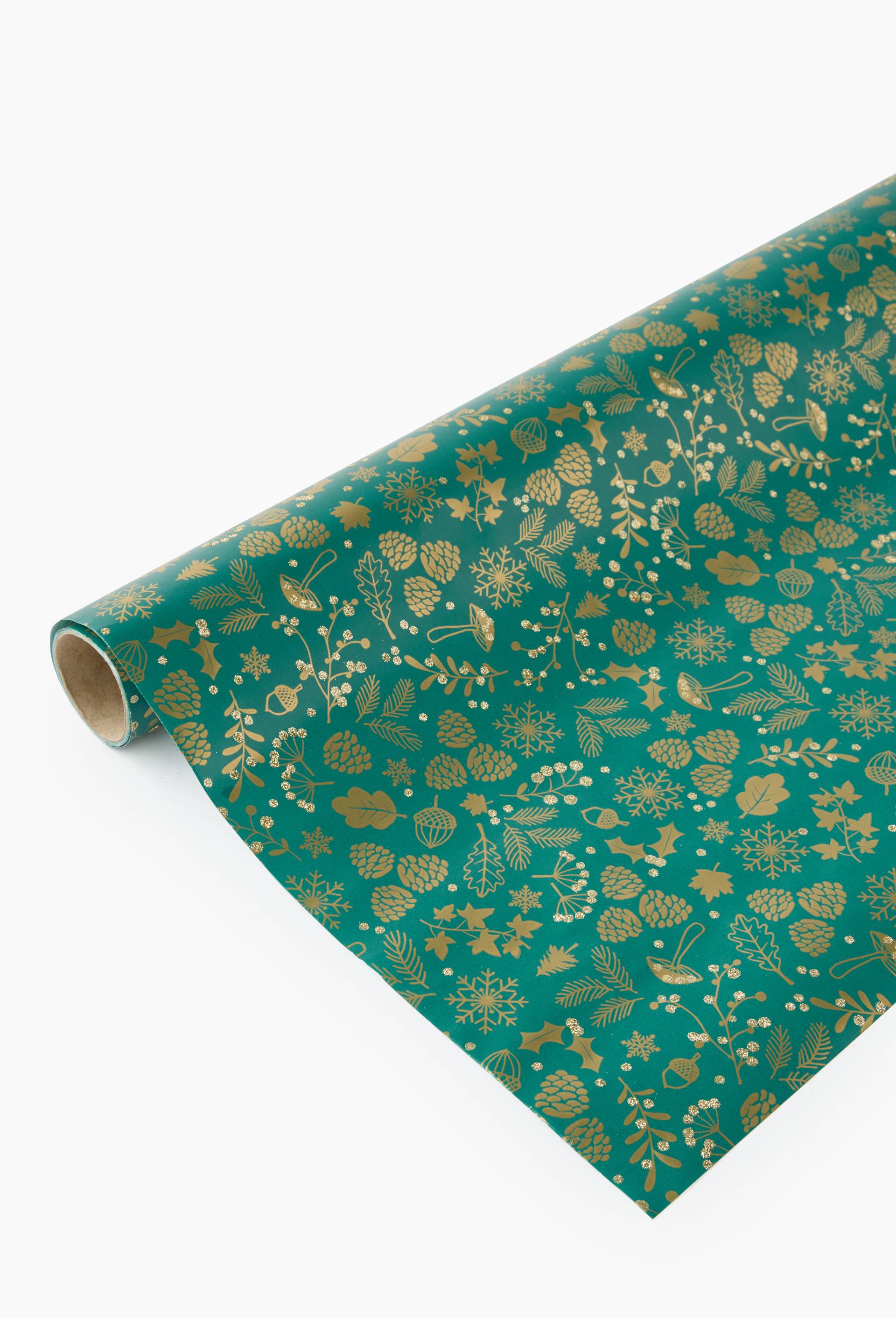 Papier cadeau, 2m, Vert fonc&eacute;, large image number 0.0