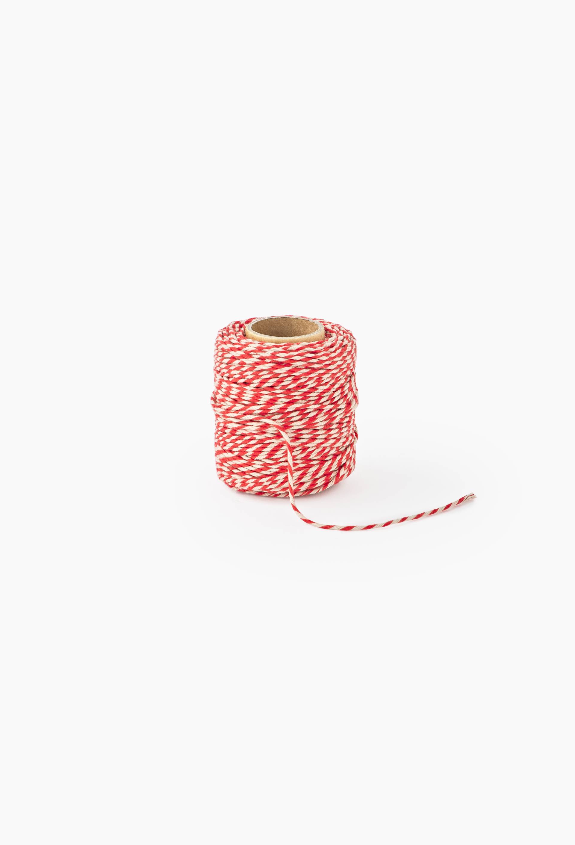 Cordelette cadeau, 50m, Rouge, large image number 0