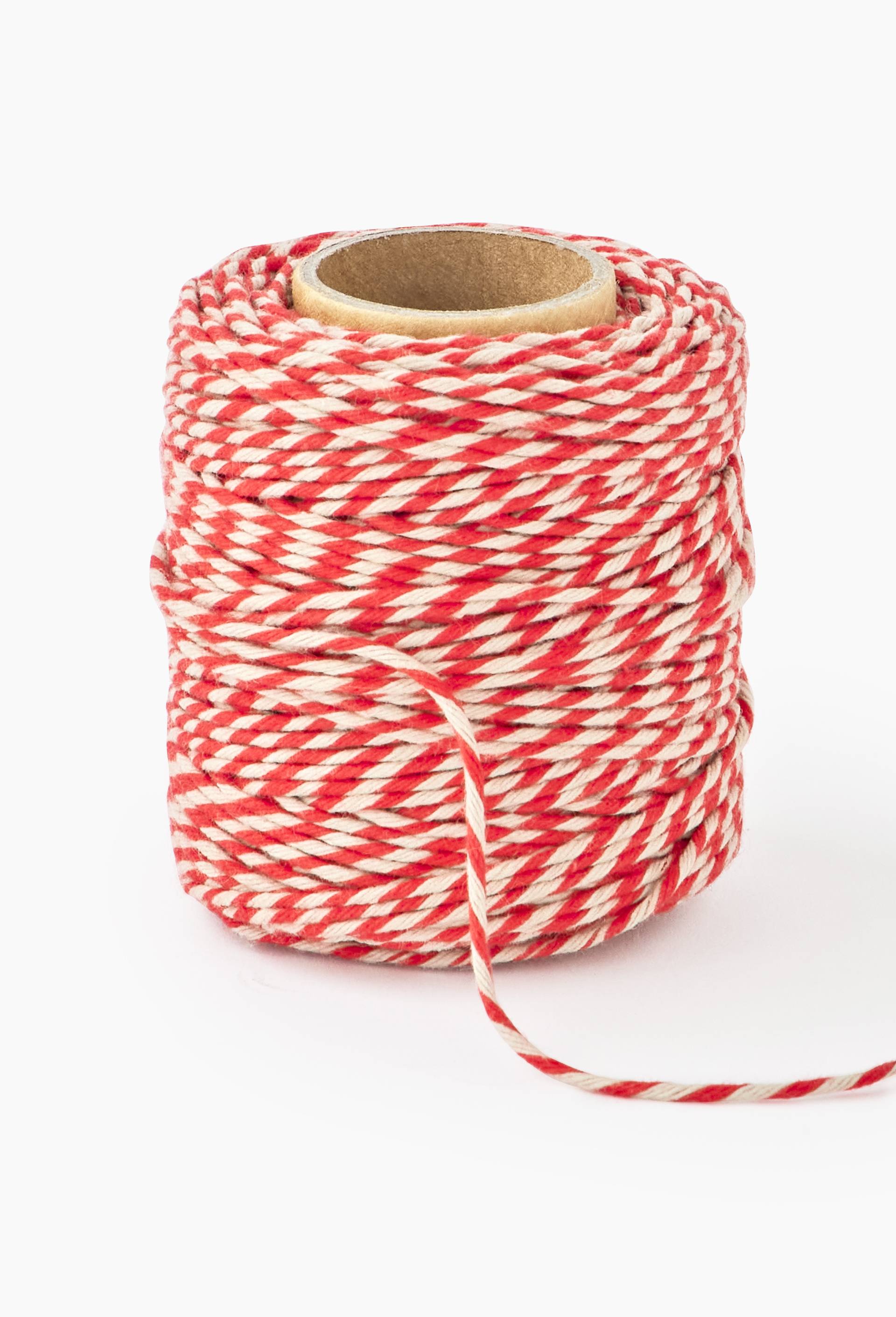 Cordelette cadeau, 50m, Rouge, large image number 1