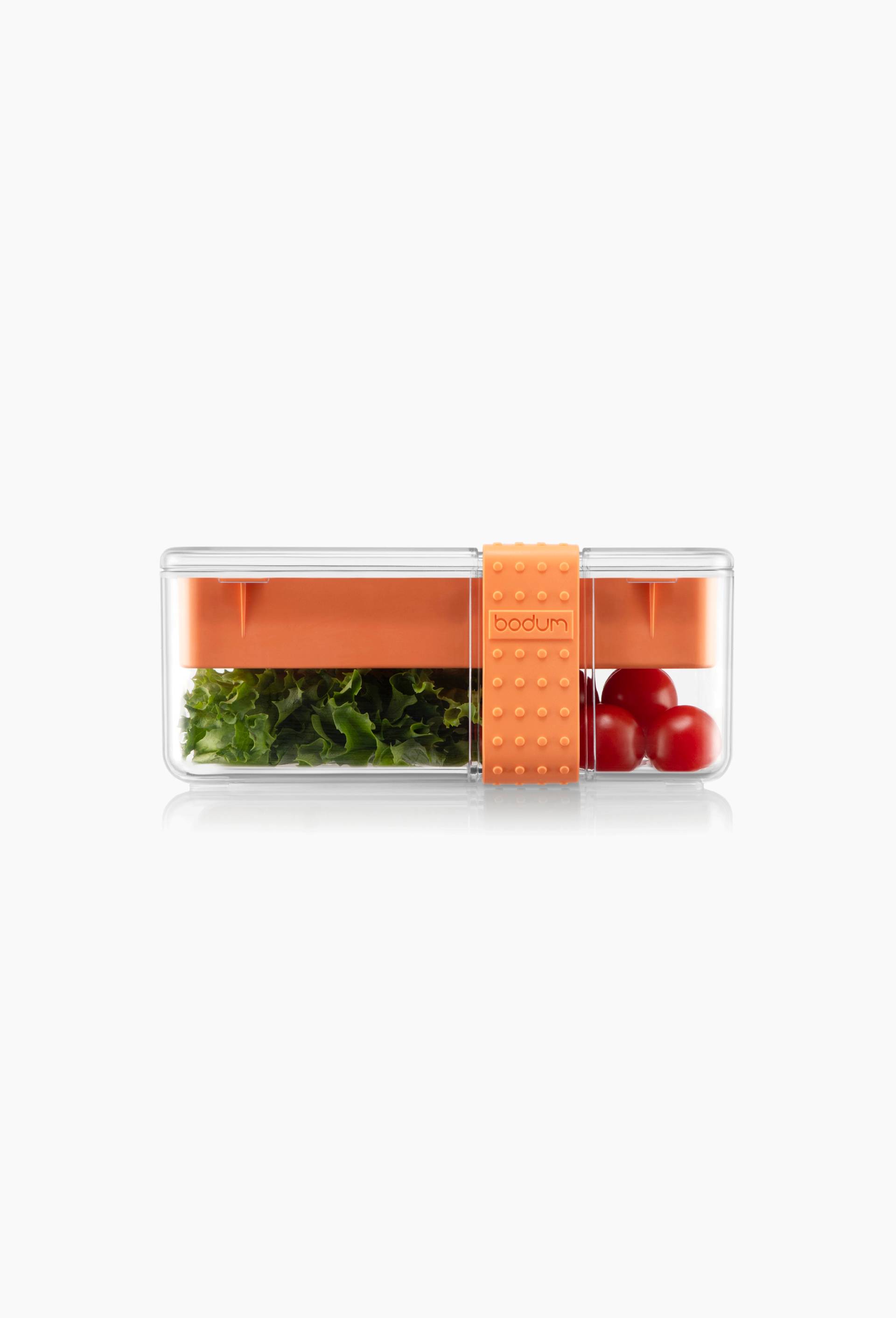Boite repas, avec un set de couverts, Orange, large image number 3