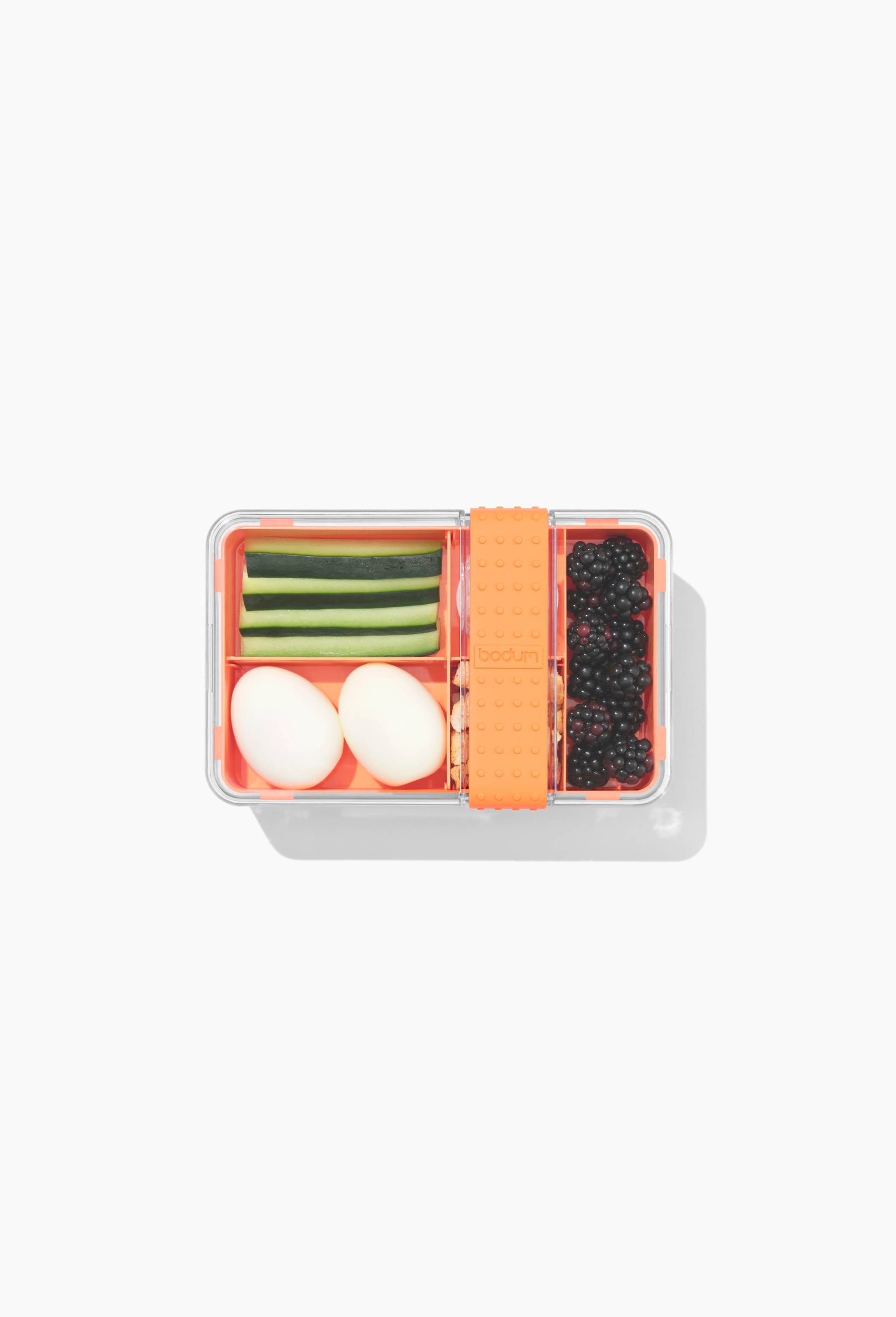 Boite repas, avec un set de couverts, Orange, large image number 4.0