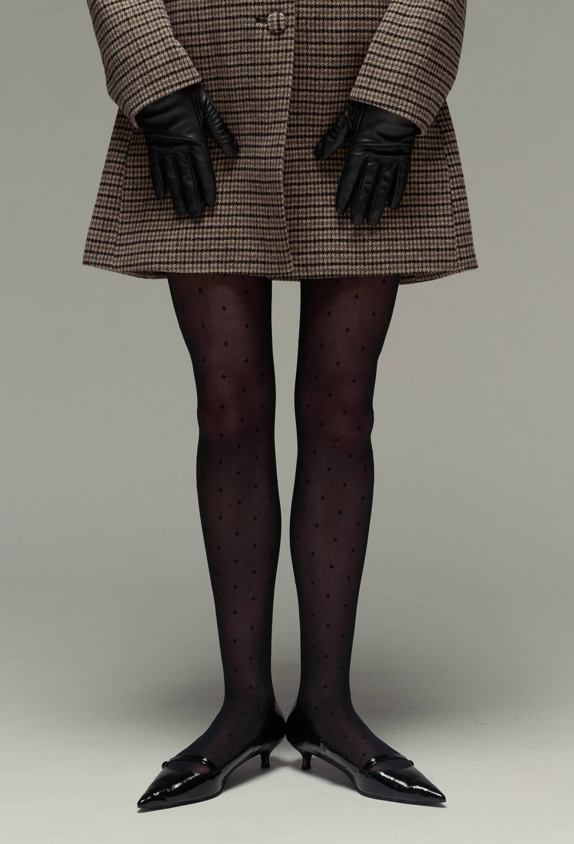 Escarpins pointus vernis, Noir, large image number 0