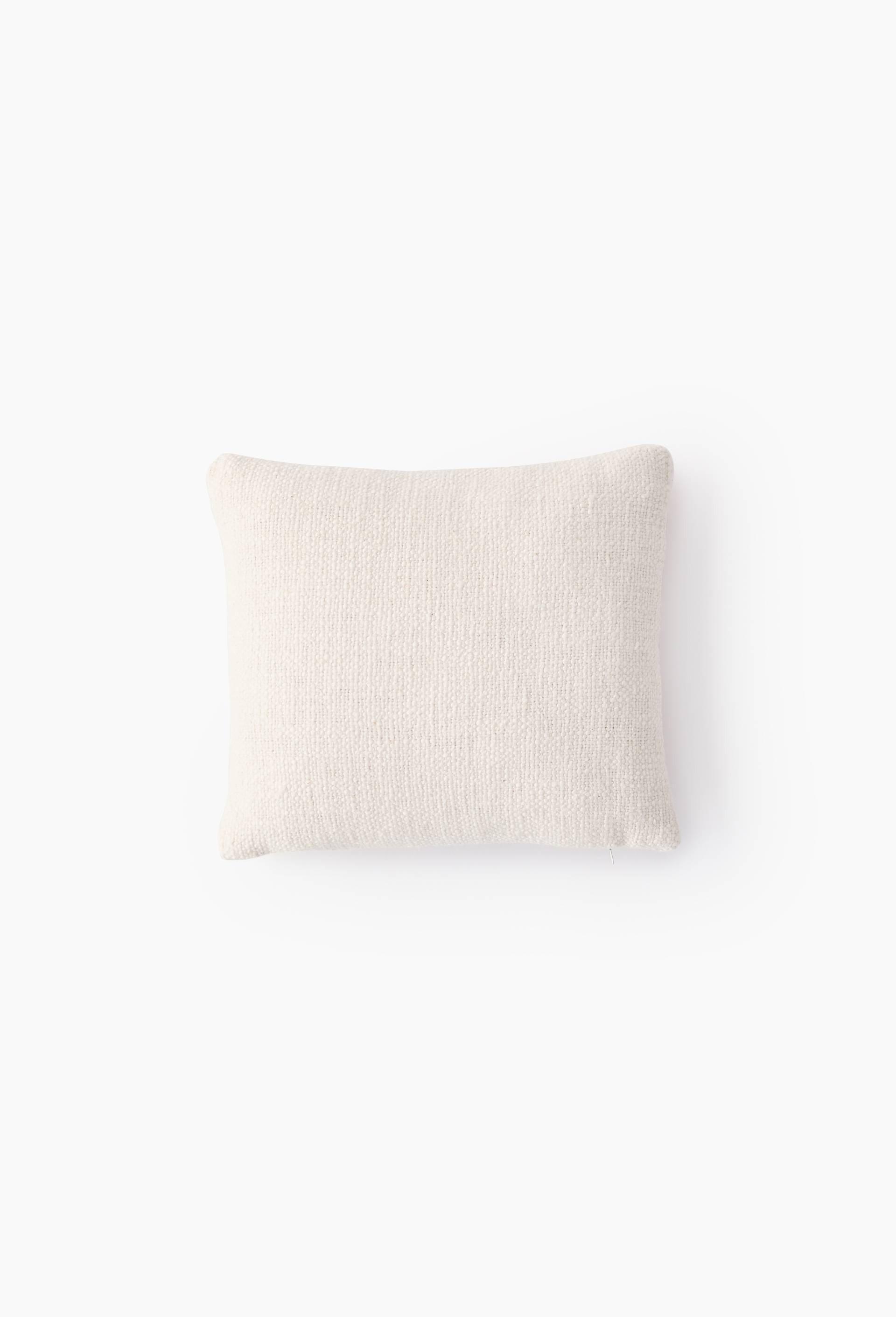 Mini coussin, 30x35 cm, 100% coton, Ecru, large image number 0