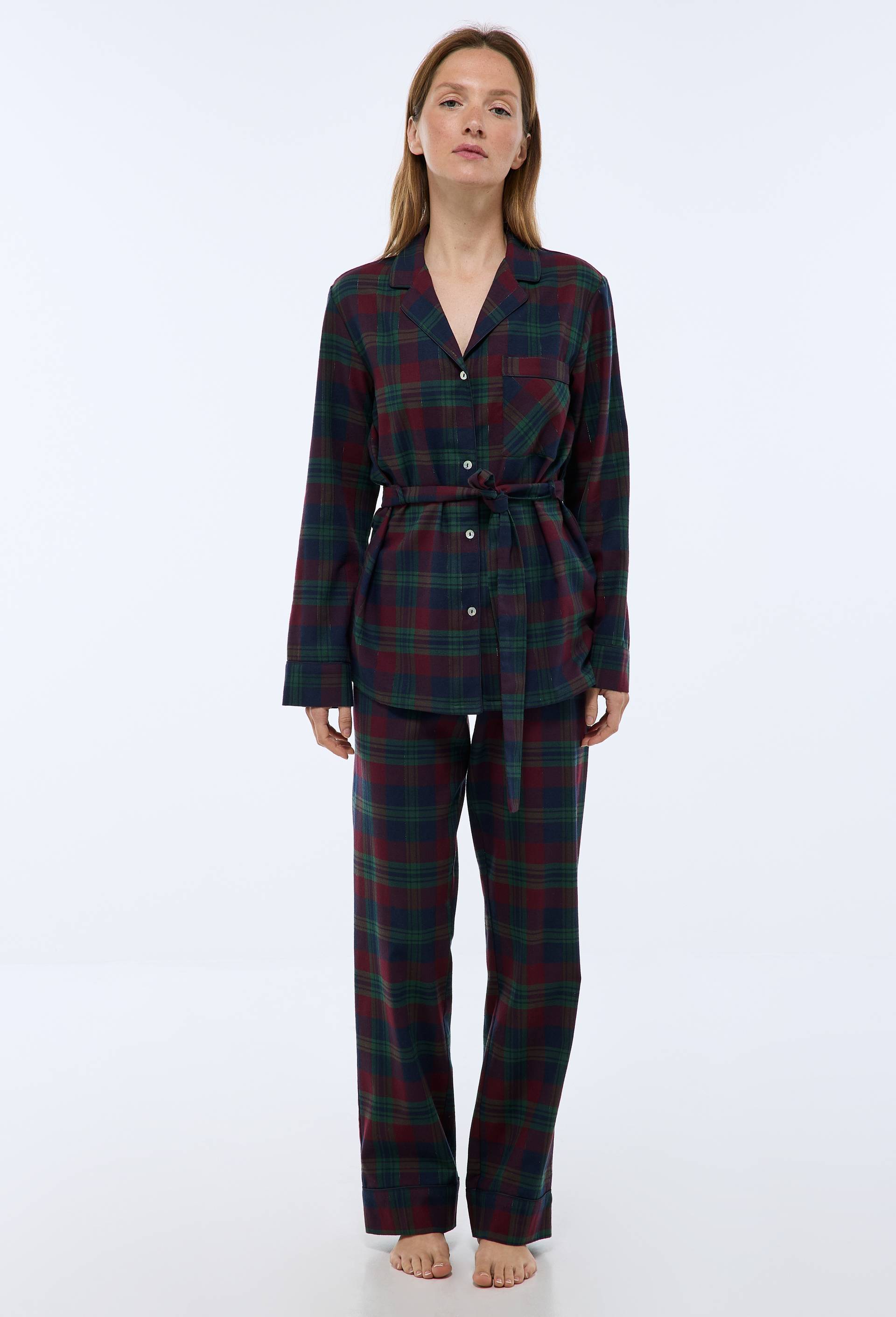 Pyjama à carreaux en coton BIO - MONOPRIX - Modalova