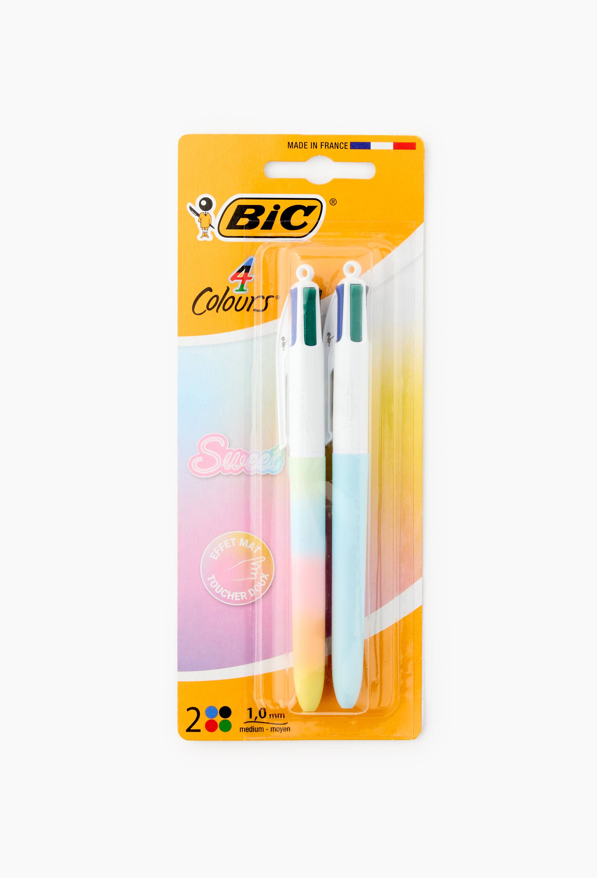 Stylo bille 4 couleurs, Edition Sweet, Multicolore, large image number 1