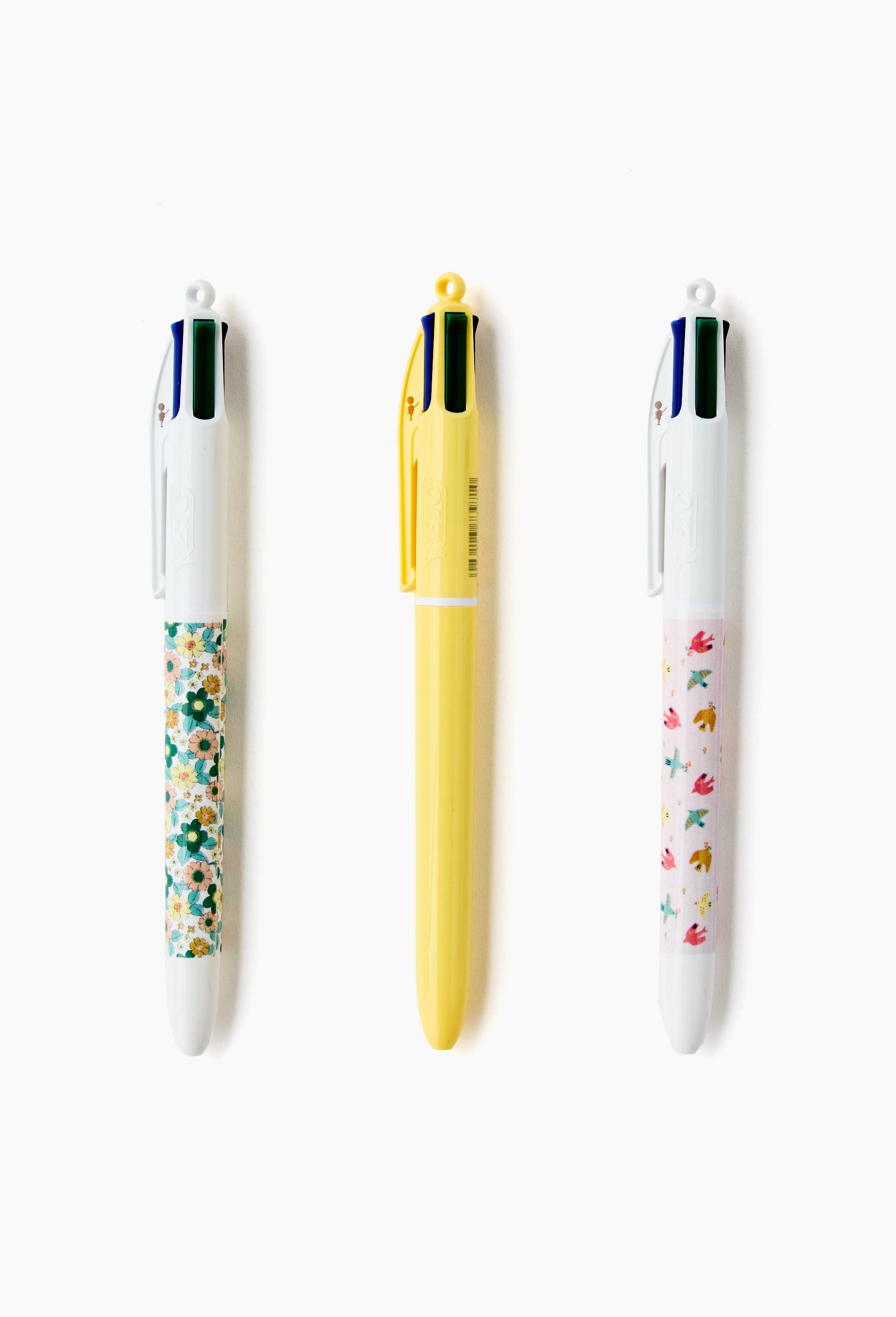 Coffret 3 stylos bille 4 couleurs exclu Monoprix, Multicolore, large image number 0.0
