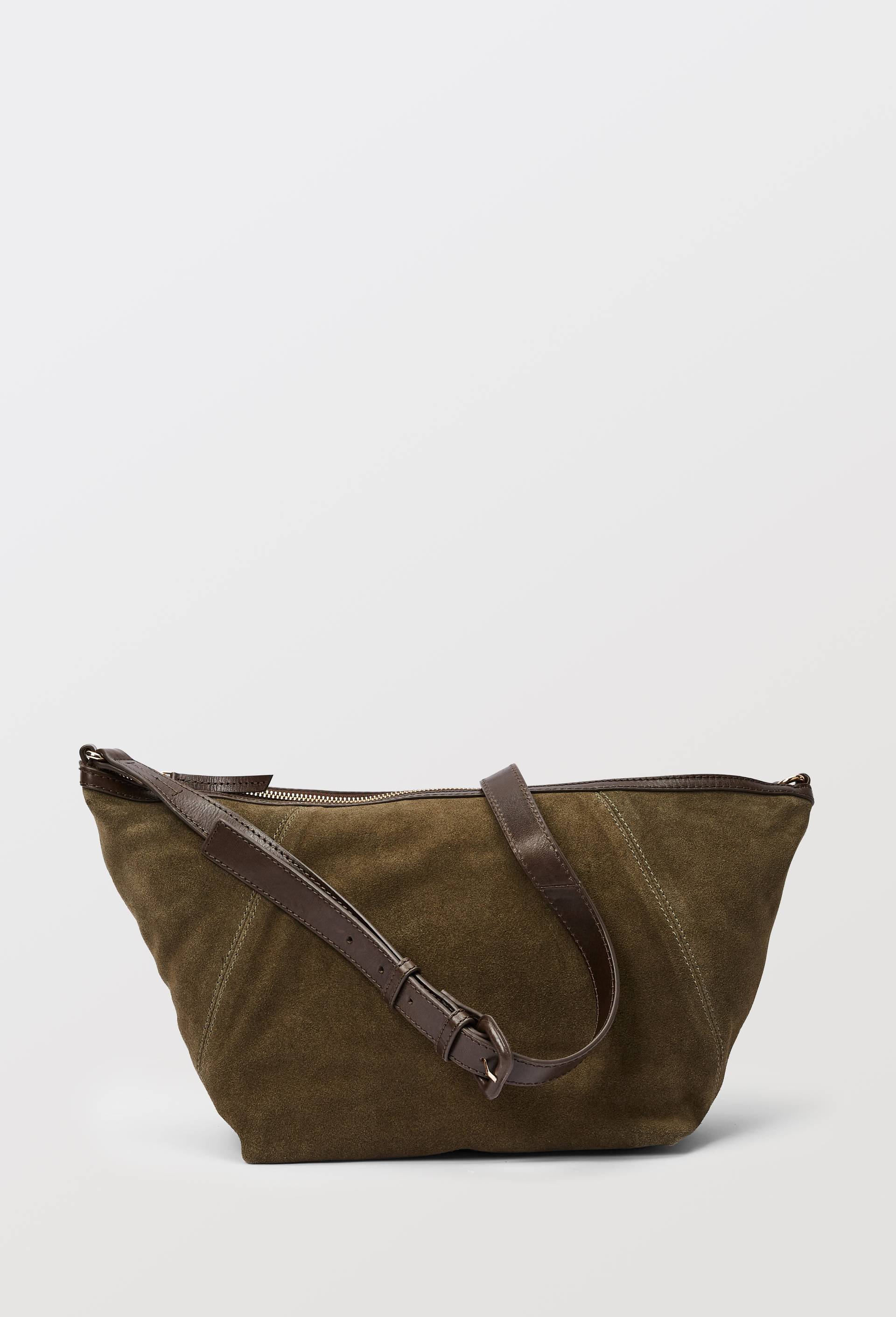 Sac porté travers en cuir - MONOPRIX PREMIUM - Modalova