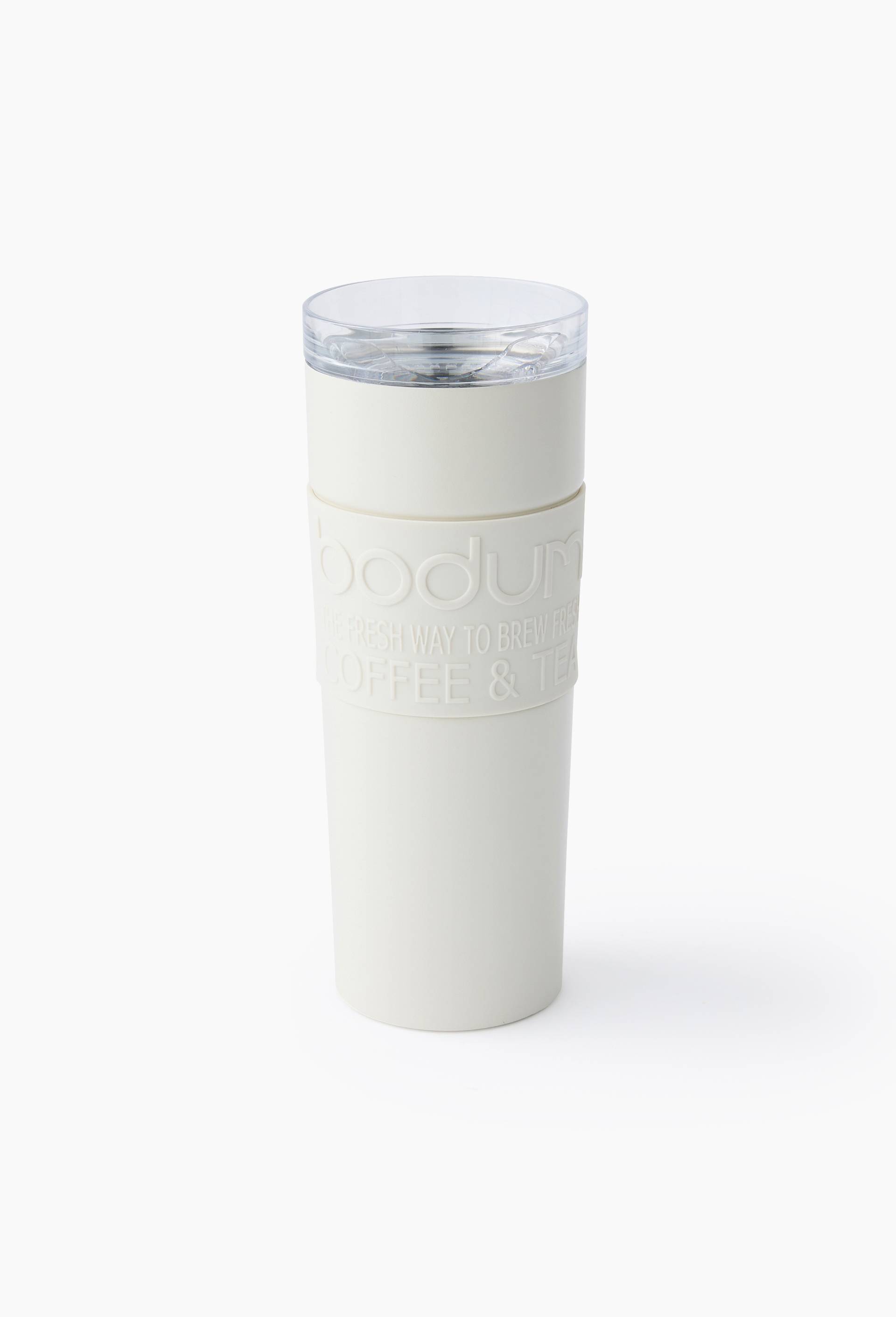 Mug de voyage, 35cl, Blanc, large image number 0