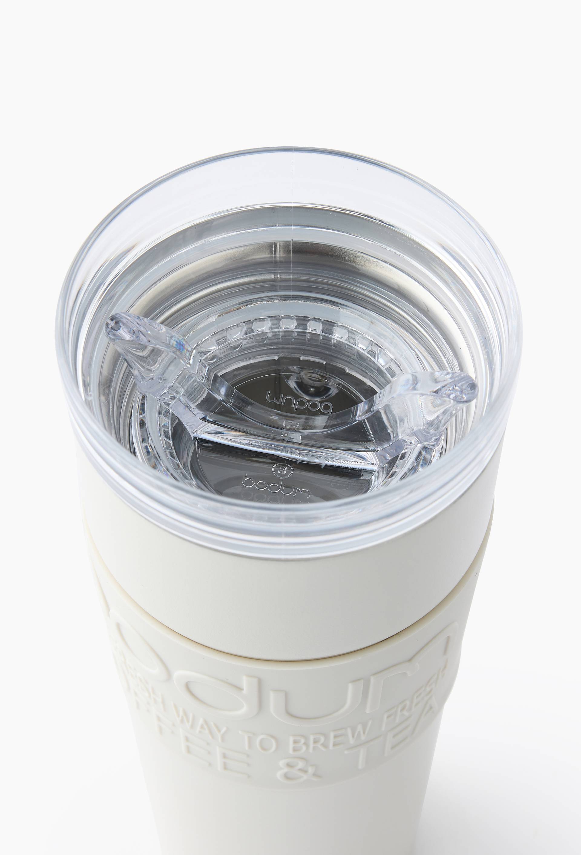 Mug de voyage, 35cl, Blanc, large image number 1