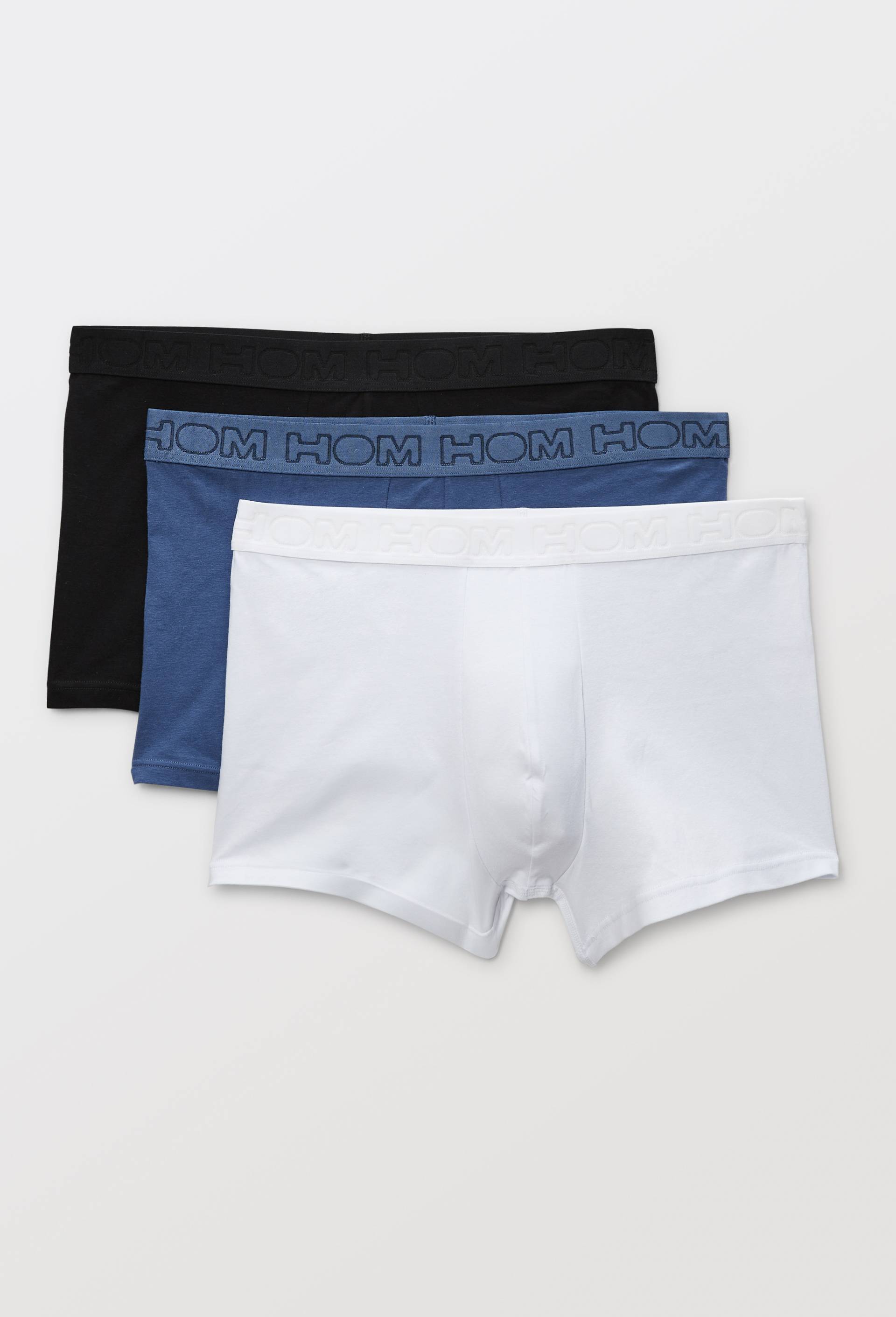 Lot de 3 boxers HOM, Bleu fonc&eacute;, large image number 0