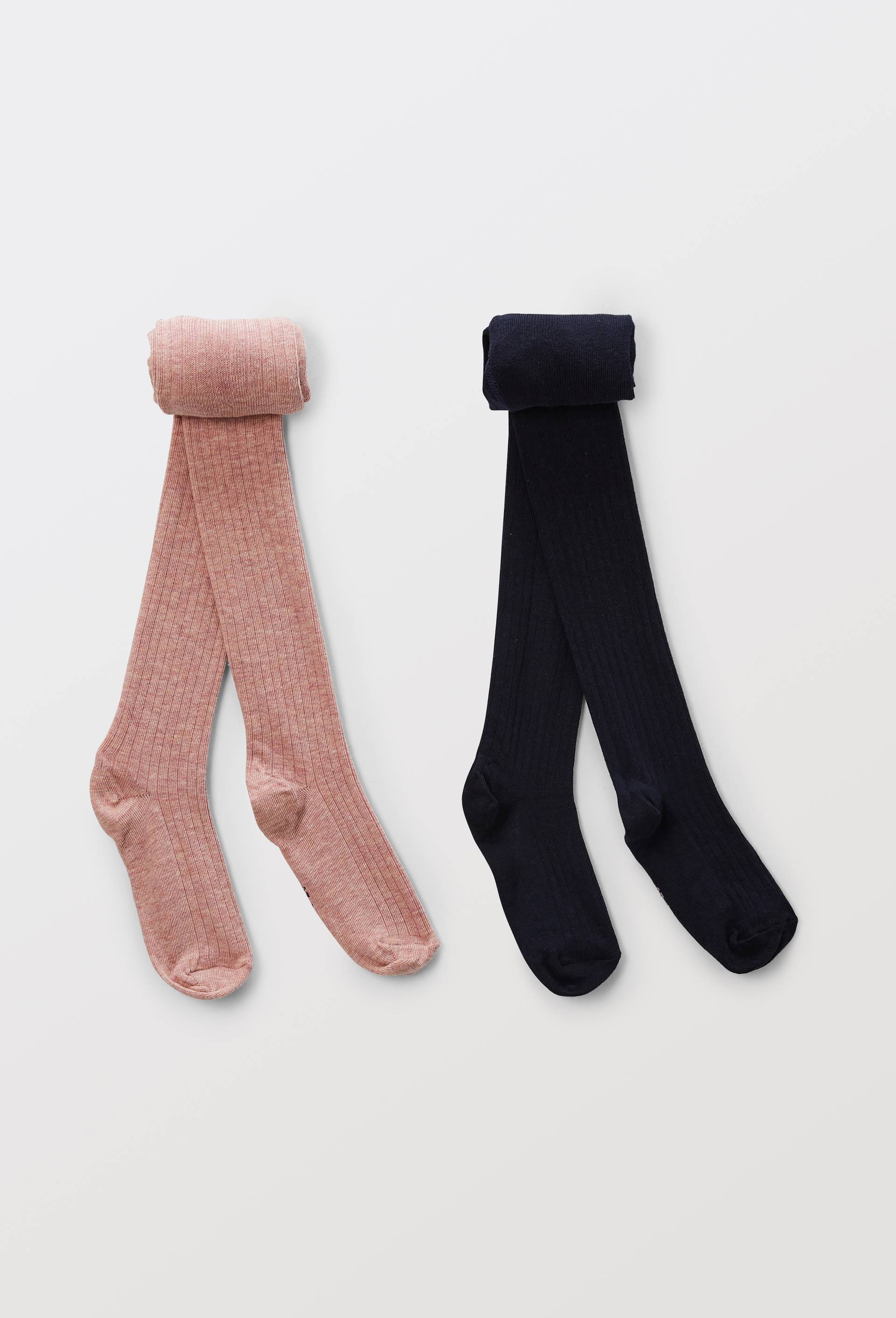 Lot de 2 collants c&ocirc;tel&eacute;s, Bleu fonc&eacute;, swatch image