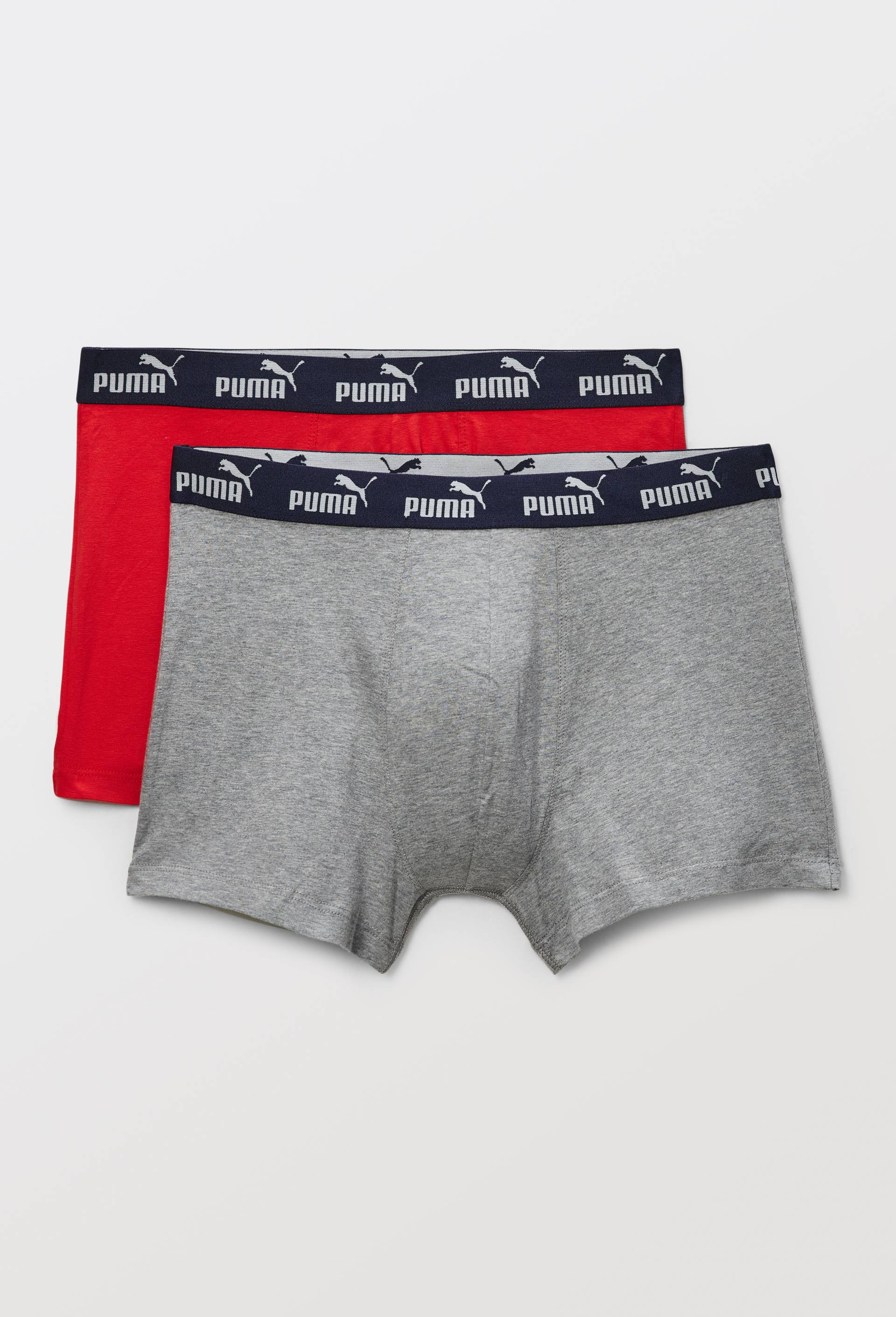 Lot de 2 boxers en coton PUMA, Rouge, large image number 0