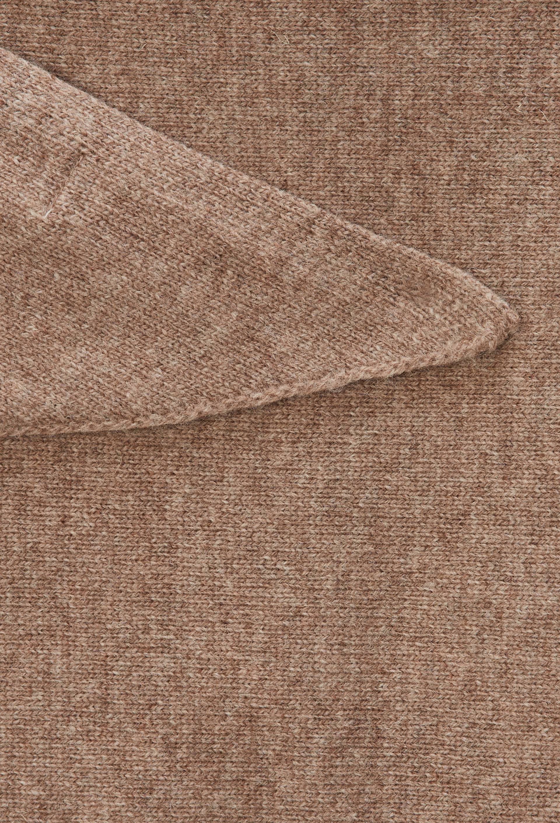 Echarpe triangle en laine, Beige fonc&eacute;, large image number 1
