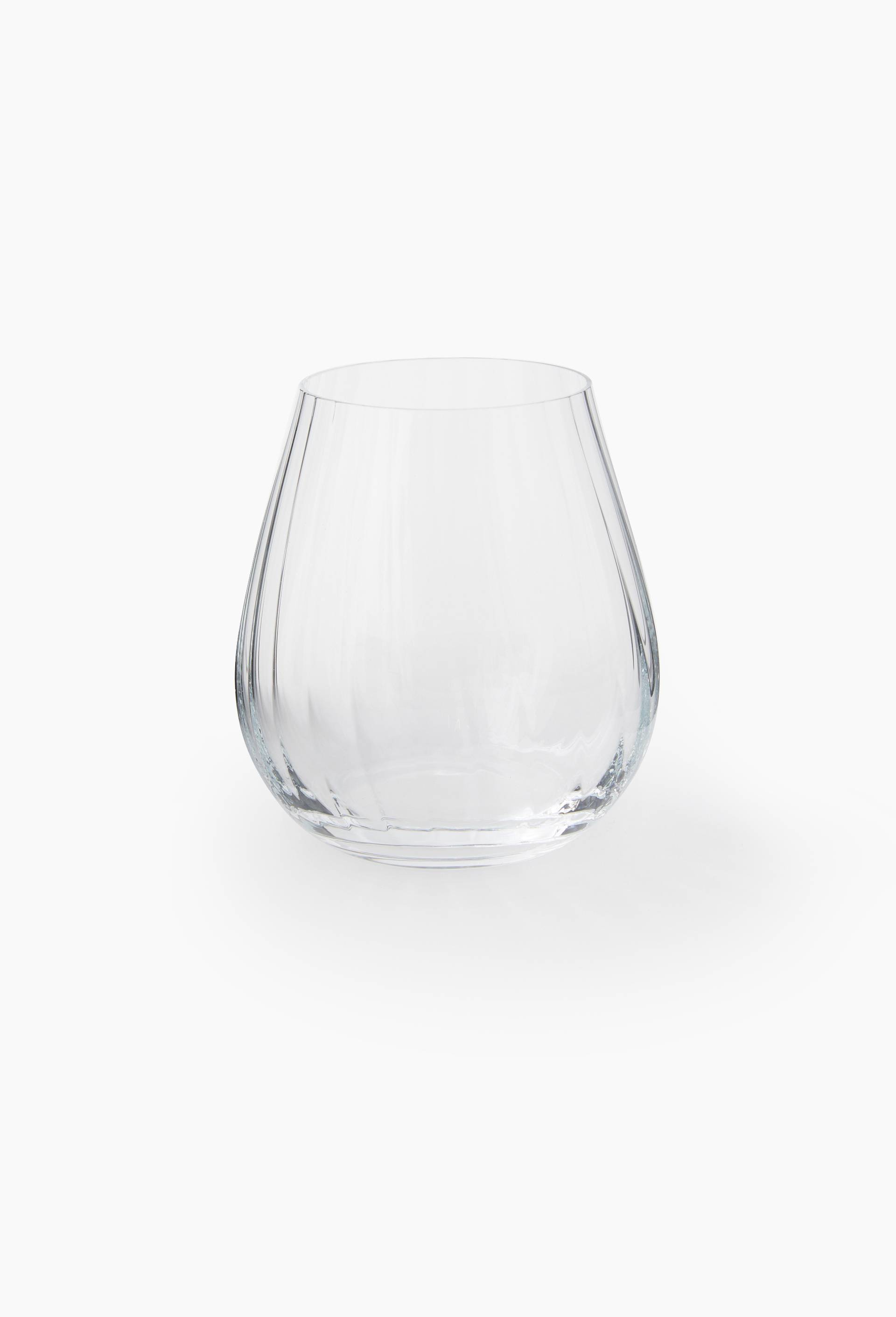 2 gobelets, 38cl, finition sri&eacute;e, Transparent, large image number 1