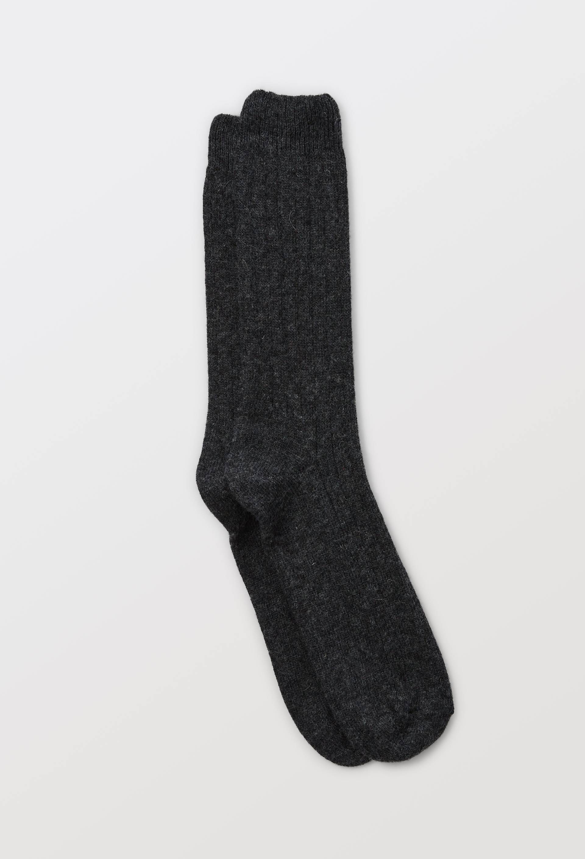 Paire de chaussette contenant du cachemire, Gris fonc&eacute;, swatch image
