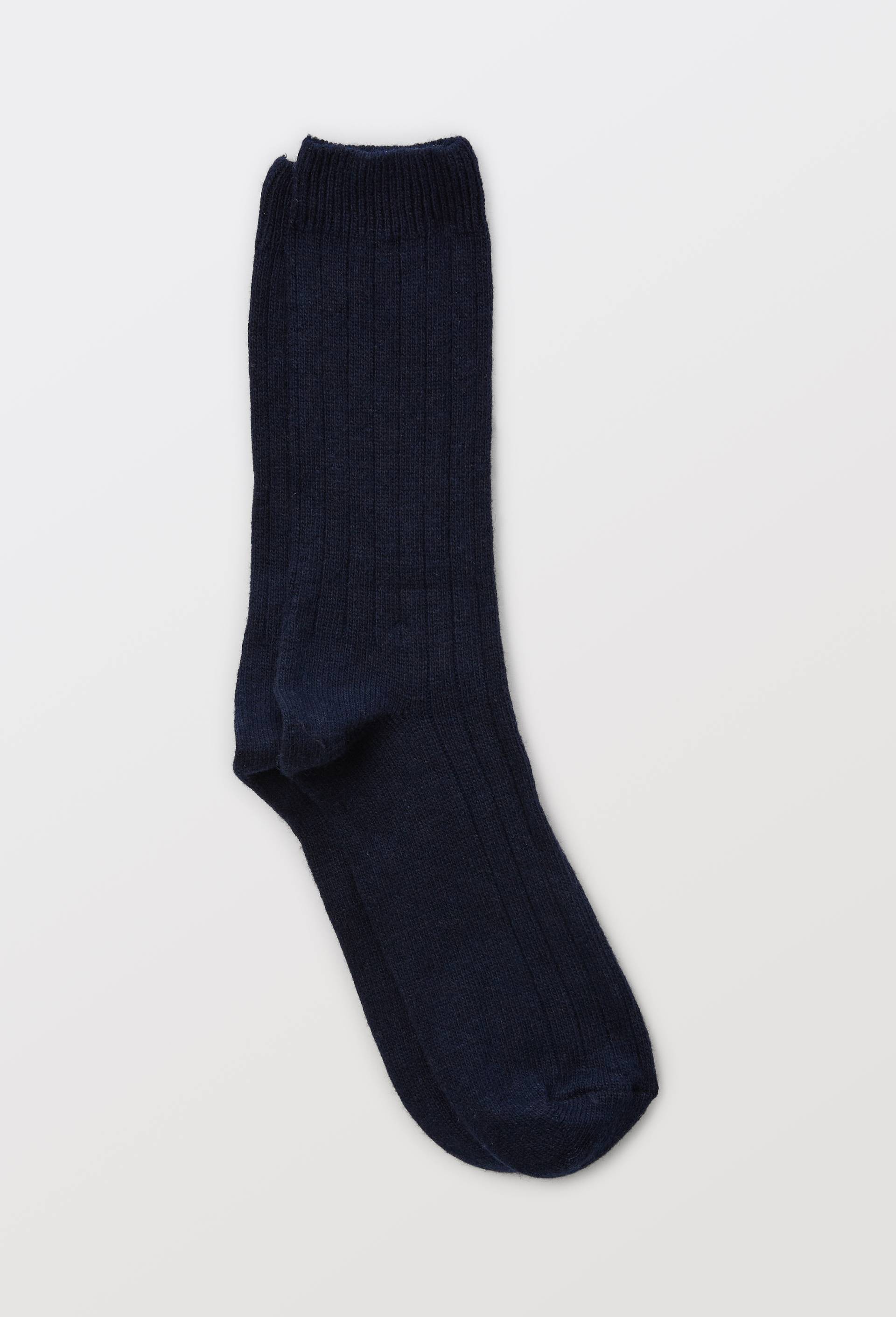 Paire de chaussette contenant du cachemire, Bleu fonc&eacute;, large image number 0.0